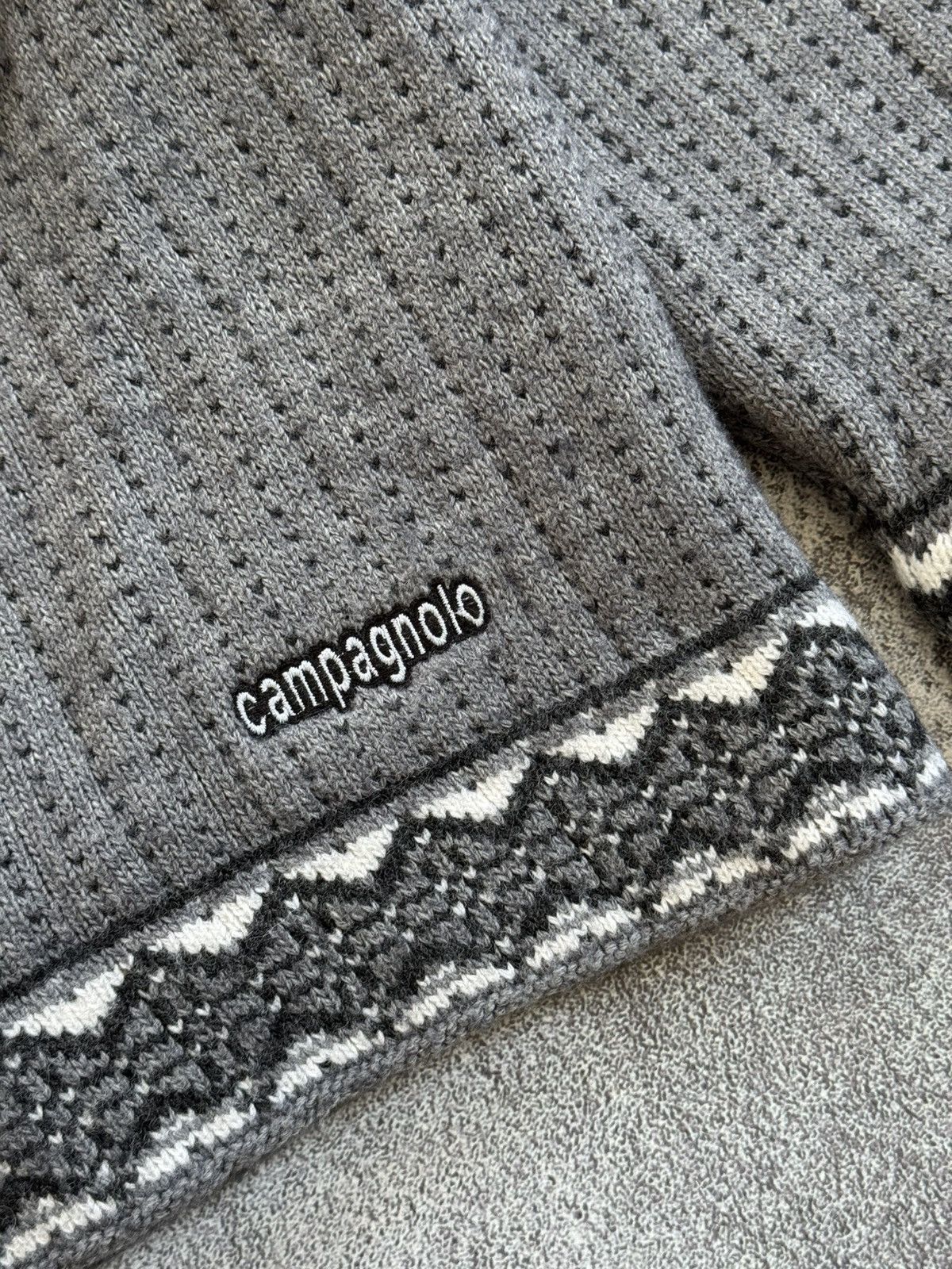 Moods of Norway F.LLI Campagnolo 1/4 zip sweater knitwear jumper pullover Size US M / EU 48-50 / 2 - 7 Thumbnail