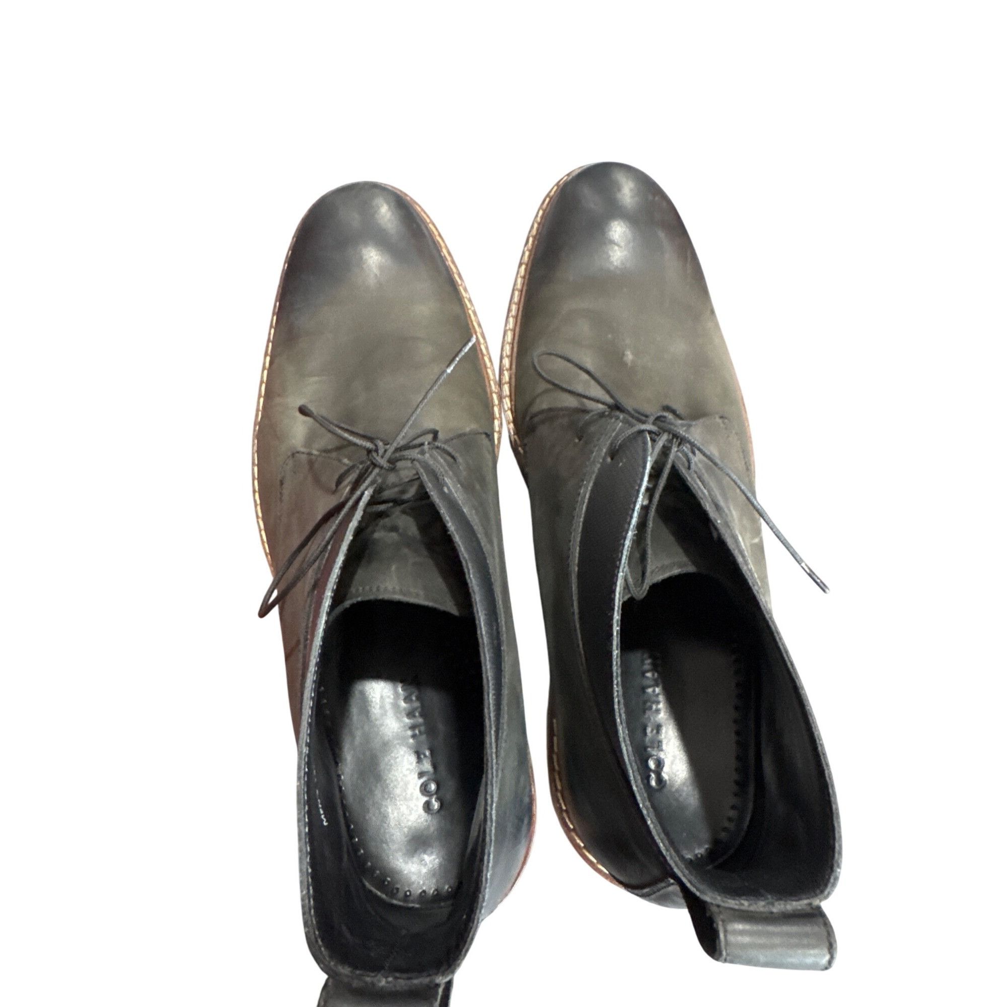 Cole Haan Cole Haan Mens Green Leather Chukka Boots Size 10.5M SKU8118 Size US 10.5 / EU 43-44 - 8 Thumbnail