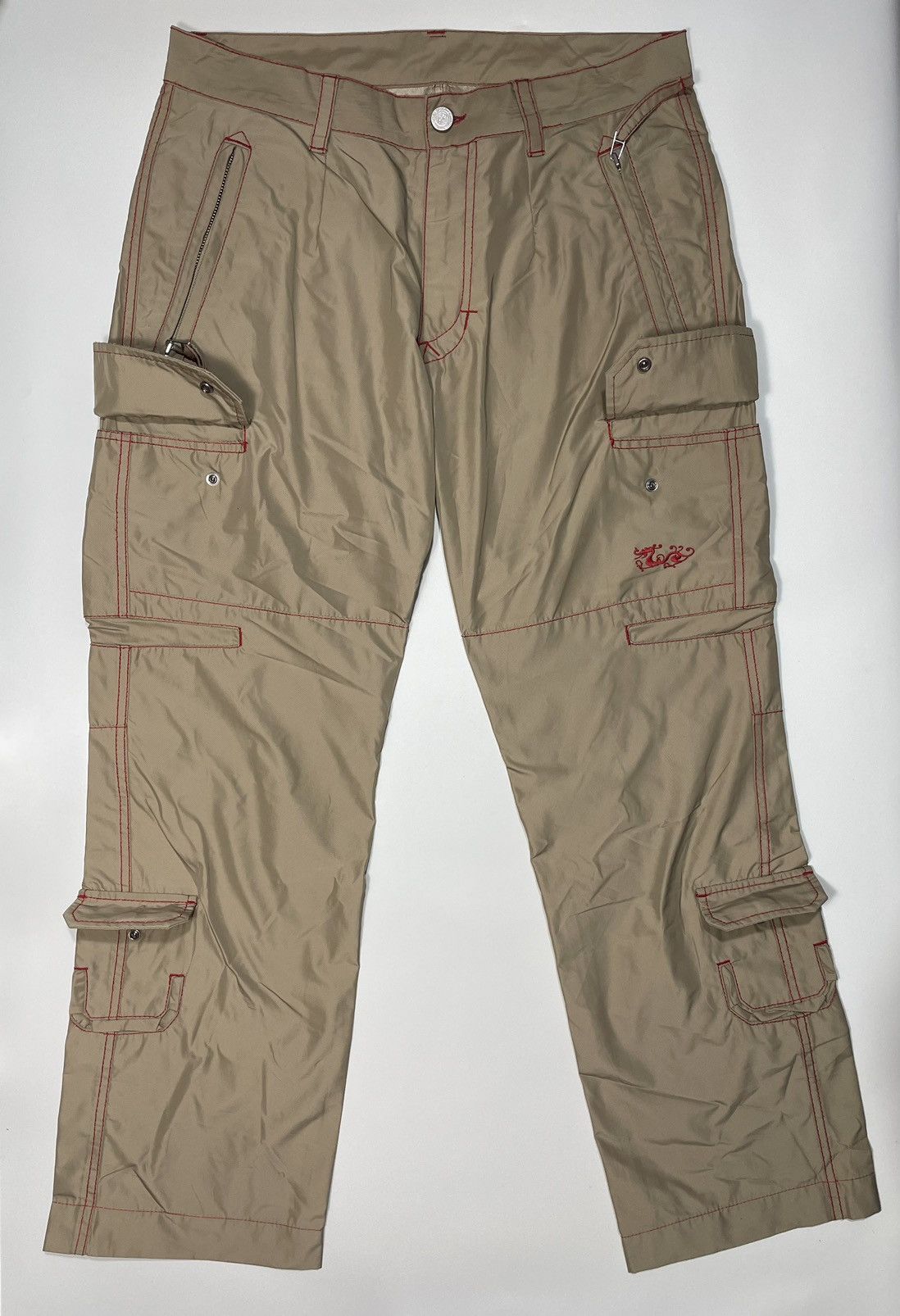Vintage Dance With Dragon Kyoto japan Cargo multi pocket utility Size US 32 / EU 48 - 2 Thumbnail