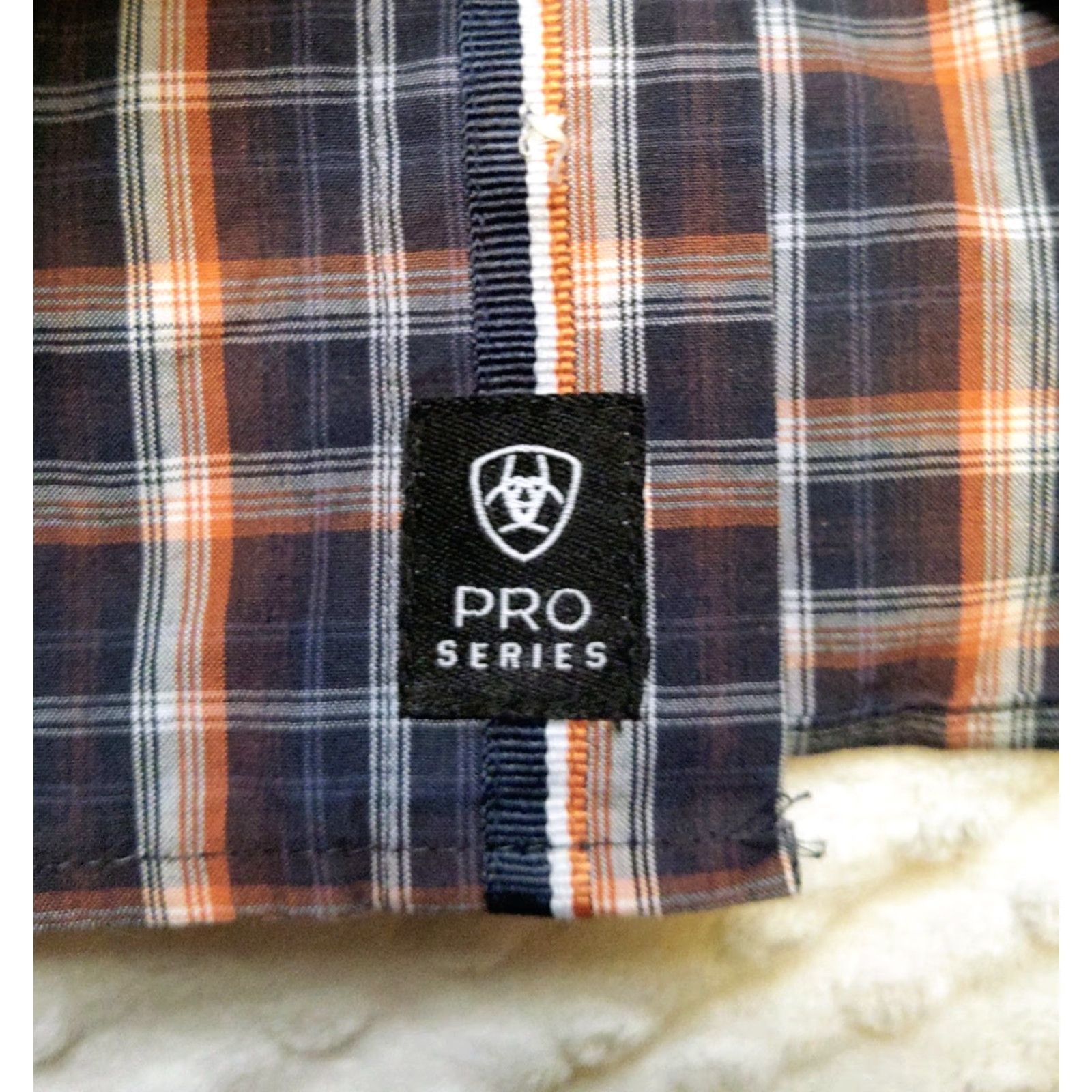 Ariat Ariat Pro Series Shirt Mens 2XL Red & Blue Plaid Button-Down Western Rodeo Size US XXL / EU 58 / 5 - 7 Thumbnail