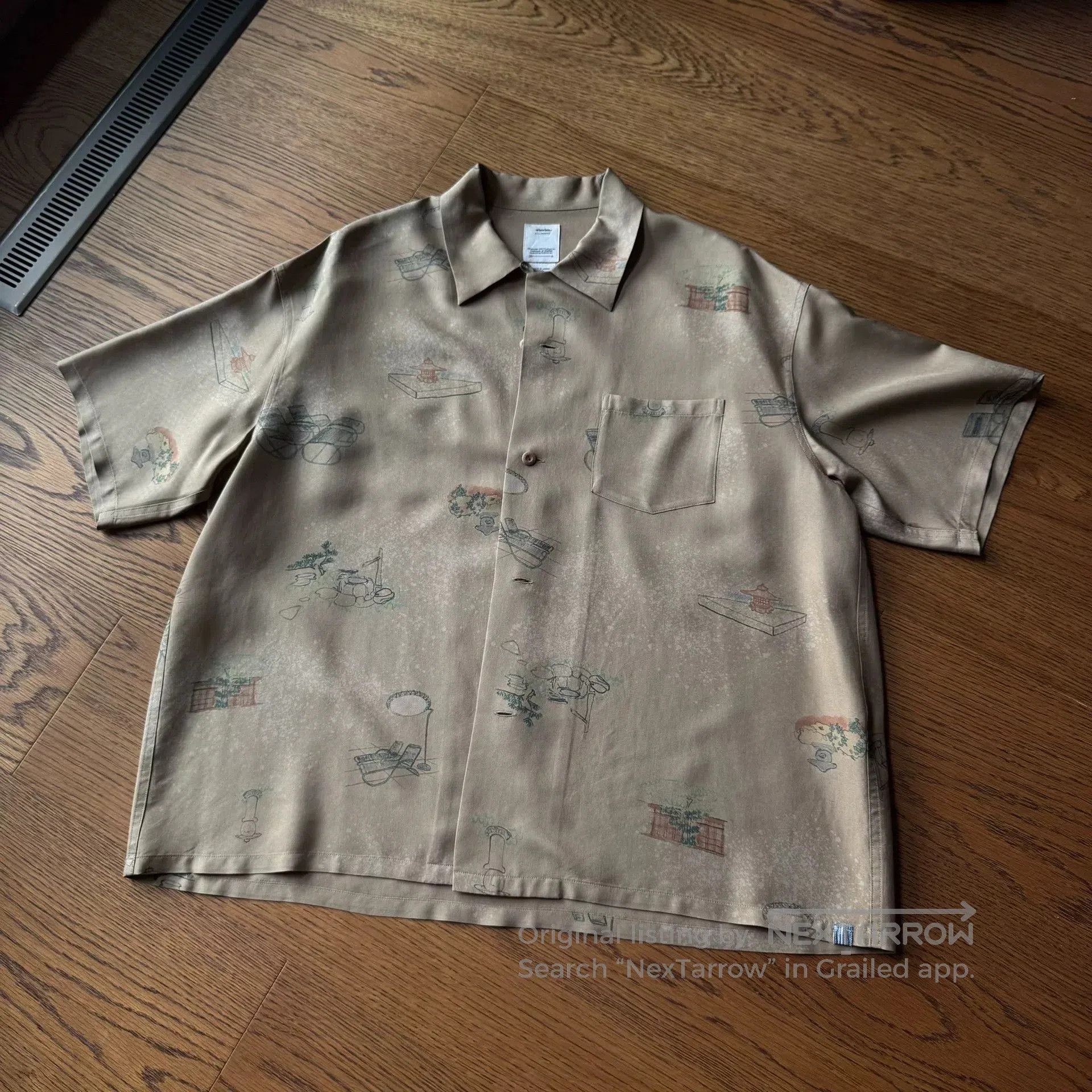 Visvim visvim 21ss Wallis S/S Garden Shirt. Size US M / EU 48-50 / 2 - 1 Thumbnail