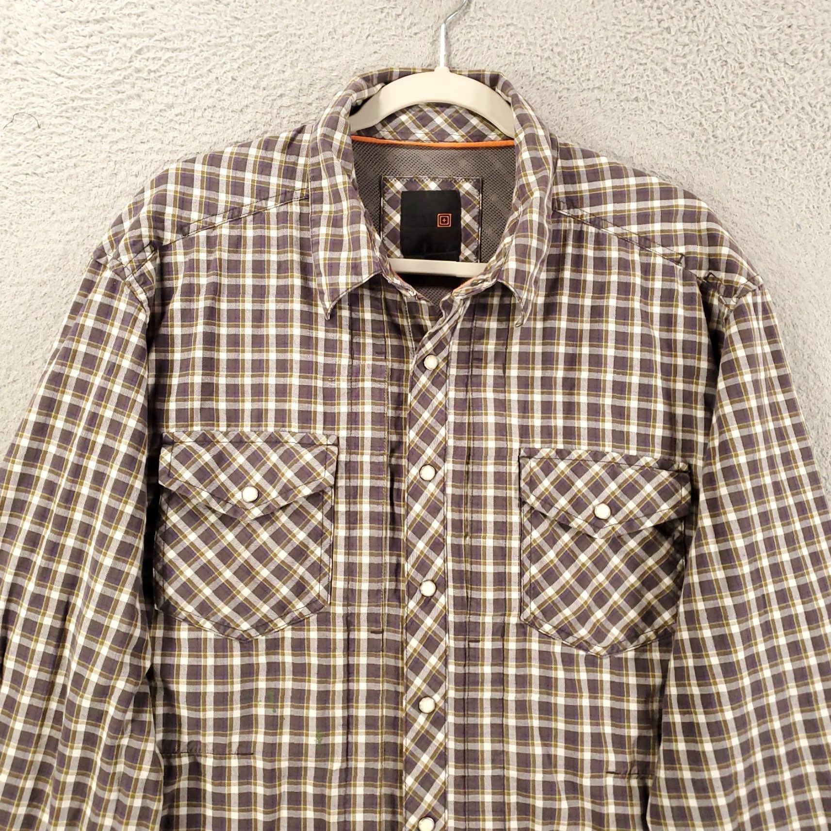 Vintage 5.11 Tactical Shirt Mens XL Pearl Snap Concealed Carry Button Up 511 Mideweight Size US XL / EU 56 / 4 - 7 Thumbnail