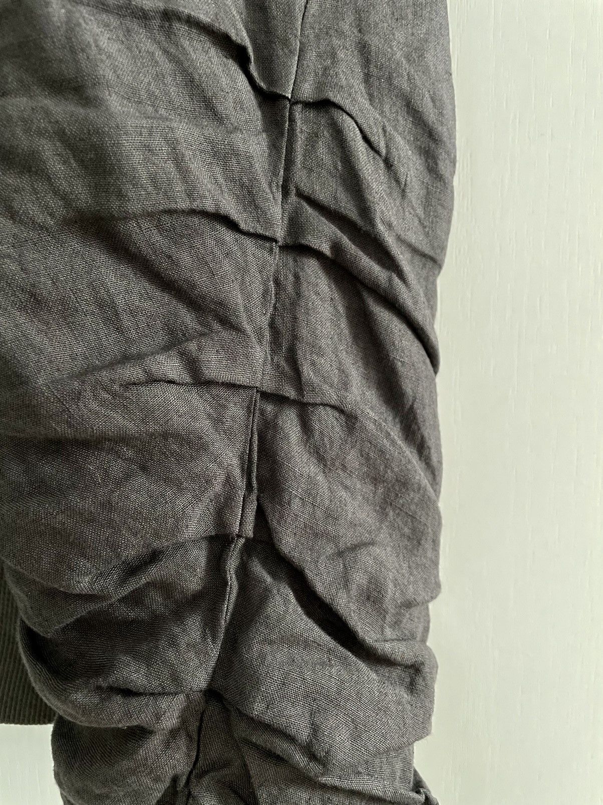 Lost & Found Ria Dunn Lost & Found Rooms Oversized Wrinkled Linen Bomber Jacket Size US XL / EU 56 / 4 - 5 Thumbnail