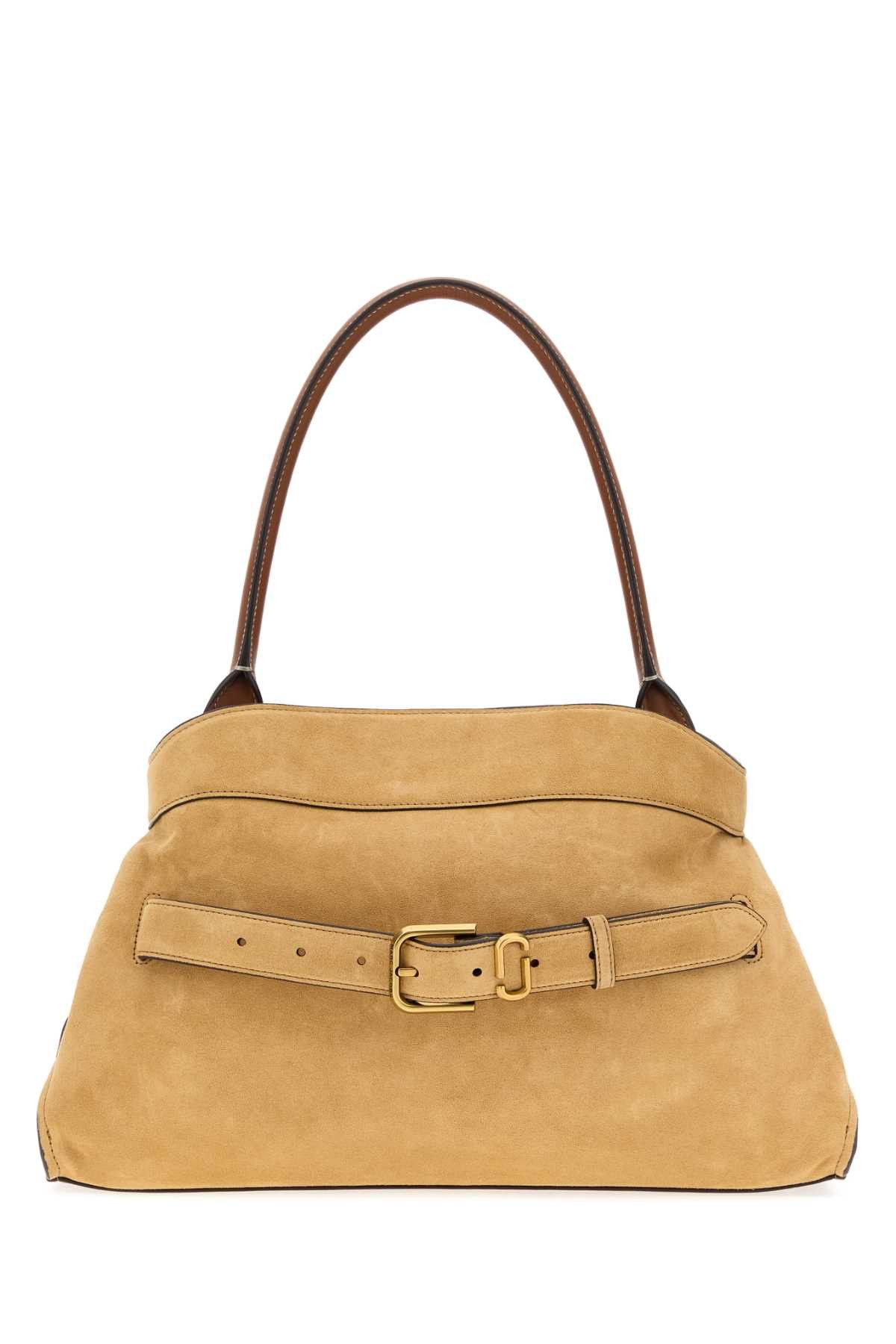 Marc Jacobs Beige Suede The Dakota Shoulder Bag Size ONE SIZE - 1 Thumbnail