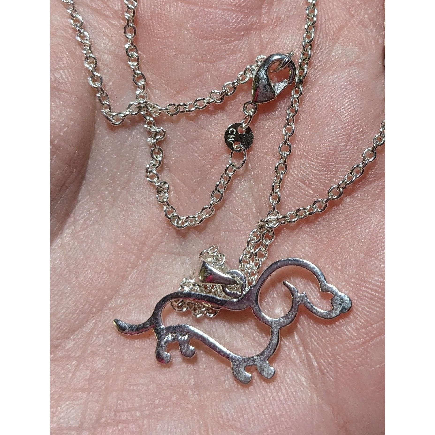 Other Minimalist Silver Dachshund Necklace Size ONE SIZE - 7 Thumbnail