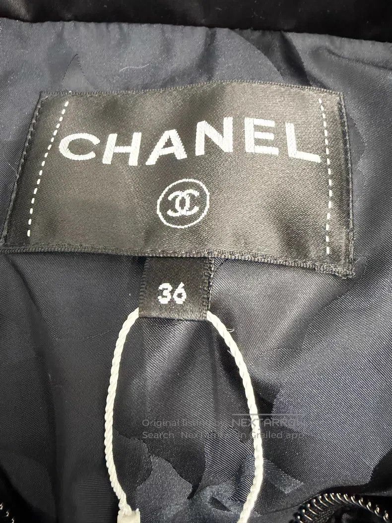Chanel Chanel Black bow duck down jacket Size XS / US 0-2 / IT 36-38 - 3 Thumbnail
