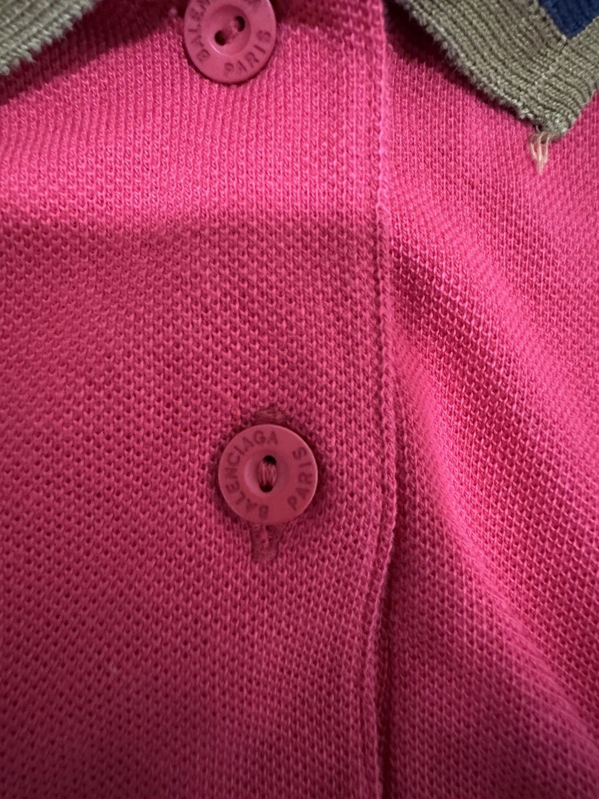 Balenciaga BALENCIAGA Polo Manica Lunga Ricamo Logo Long Sleeve Shirt Size US L / EU 52-54 / 3 - 5 Thumbnail