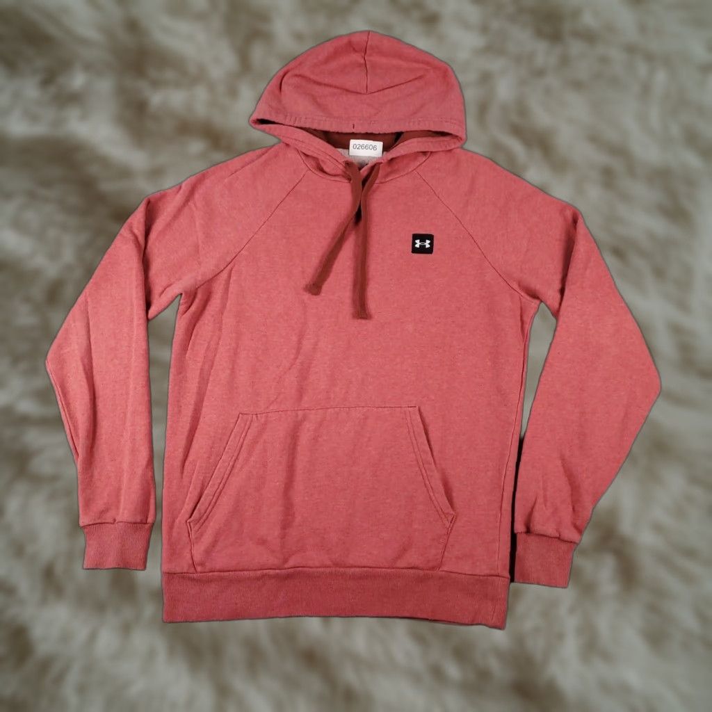 Under Armour Under Armour Hoodie Mens Small Red Coldgear Pullover Sweatshirt Sweater Mock Neck Long Sleeve Logo Solid Knit Regular Active Sports 90s? Size US S / EU 44-46 / 1 - 1 Thumbnail