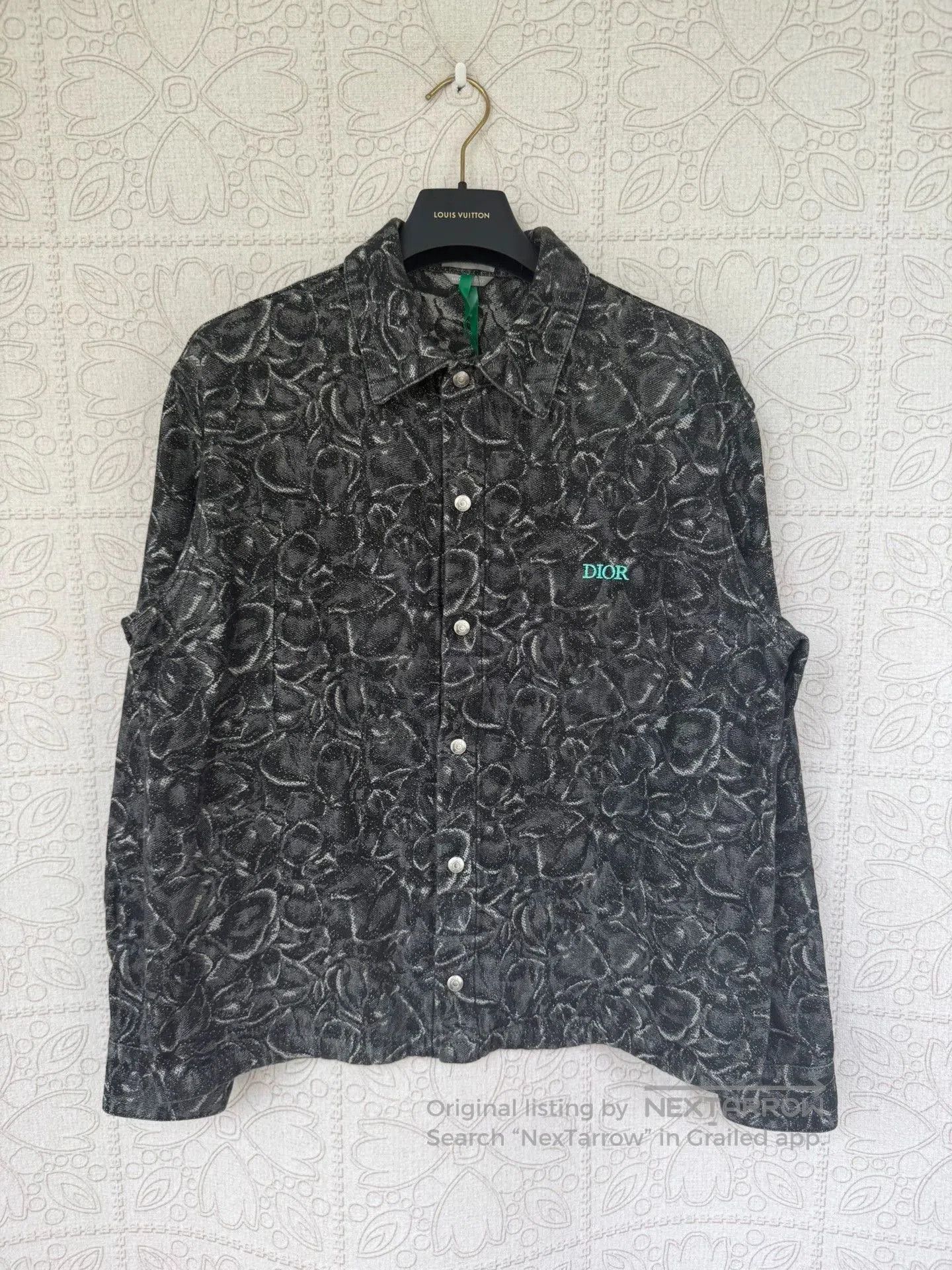 Dior dior x jardin embroidered logo jacket size 46. Size US L / EU 52-54 / 3 - 1 Thumbnail