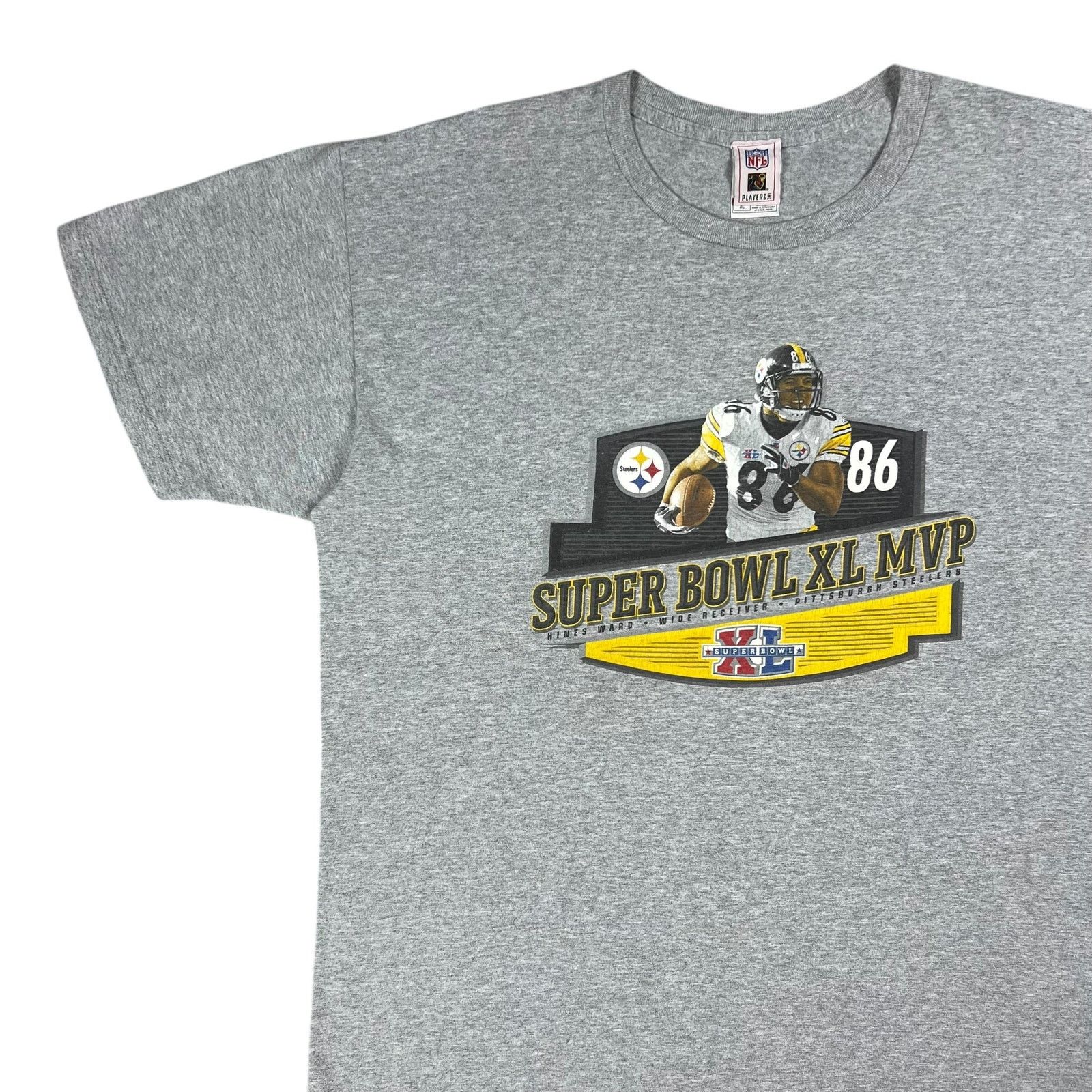 NFL × Vintage Vintage Pittsburgh Steelers Hines Ward Super Bowl MVP tee Size US XL / EU 56 / 4 - 4 Thumbnail