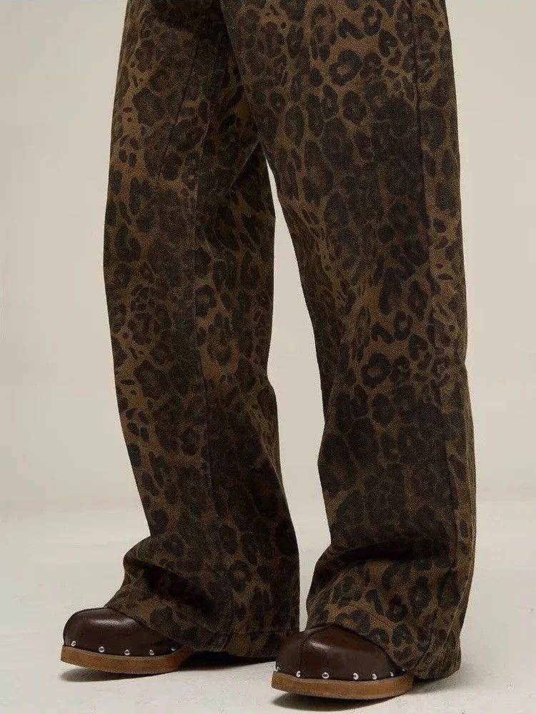 Japanese Brand Leopard Print Y2k Jean Size 27" / US 4 / IT 40 - 7 Thumbnail