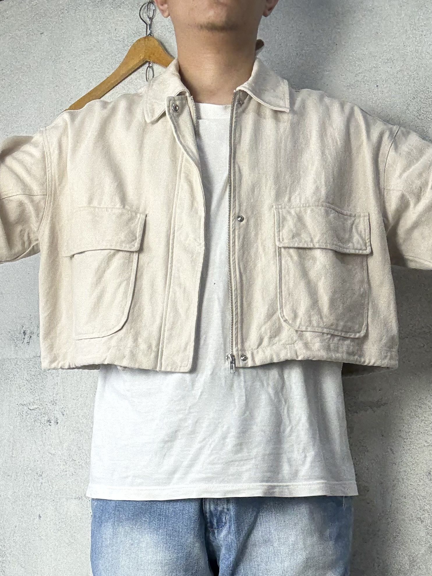Japanese Brand 888 Seconds Cropped Big Pocket Jacket Size US M / EU 48-50 / 2 - 11 Thumbnail