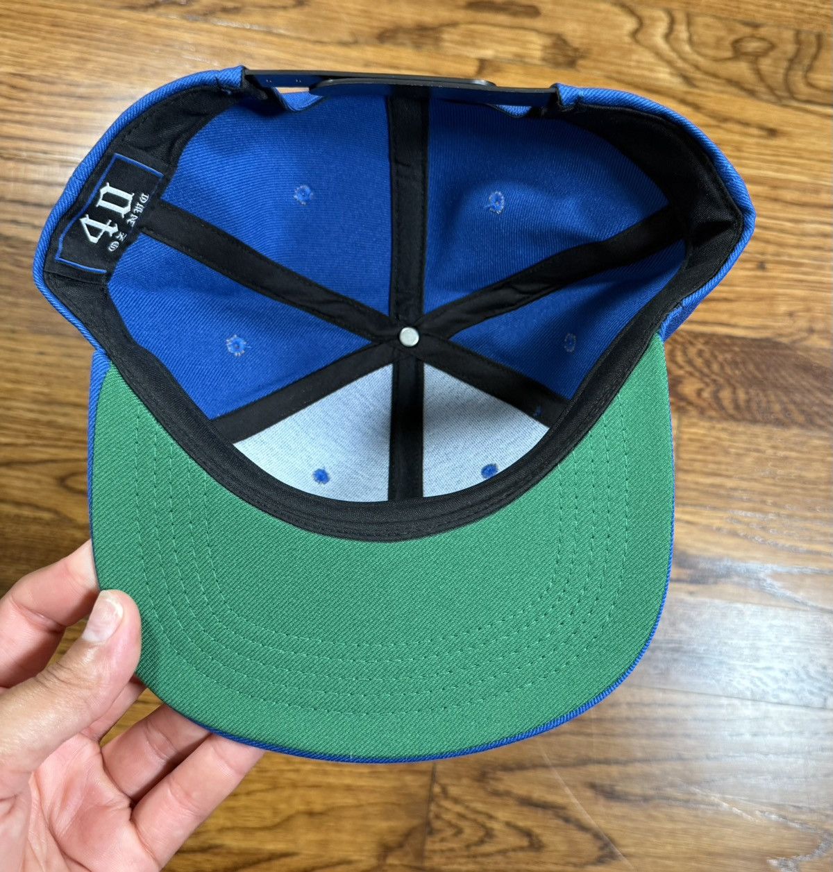 40oz NYC 40 Oz NYC SnapBack blank Hat Cap Royal Blue Unisex OS NWT Size ONE SIZE - 5 Thumbnail