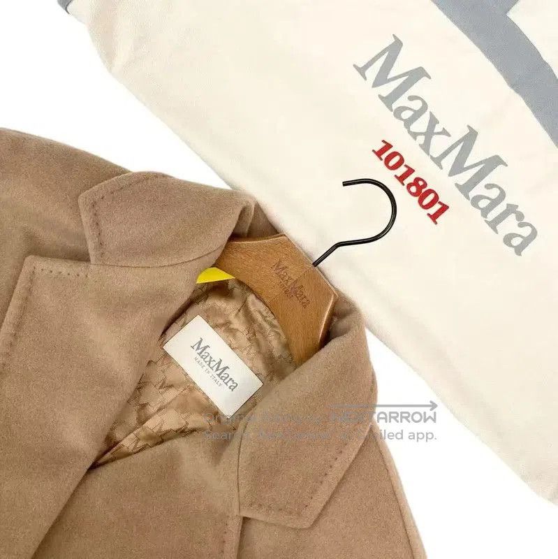 Max Mara MaxMara Beige Wool Women's Coat . Size XXS / US 00 / IT 34 - 3 Thumbnail
