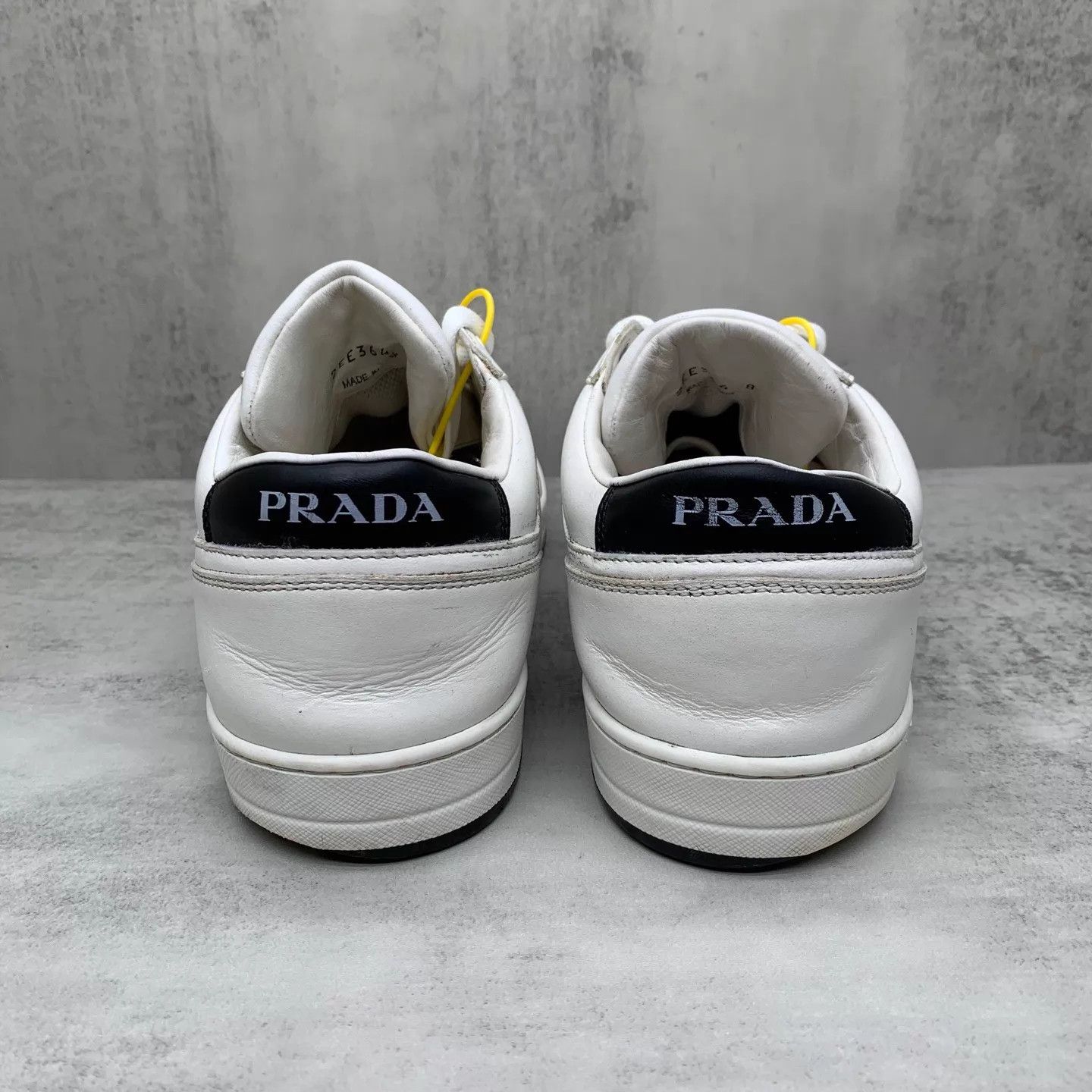 Prada Prada White Triangle Logo Sneakers Size 43 85 New Size US 10 / EU 43 - 5 Thumbnail