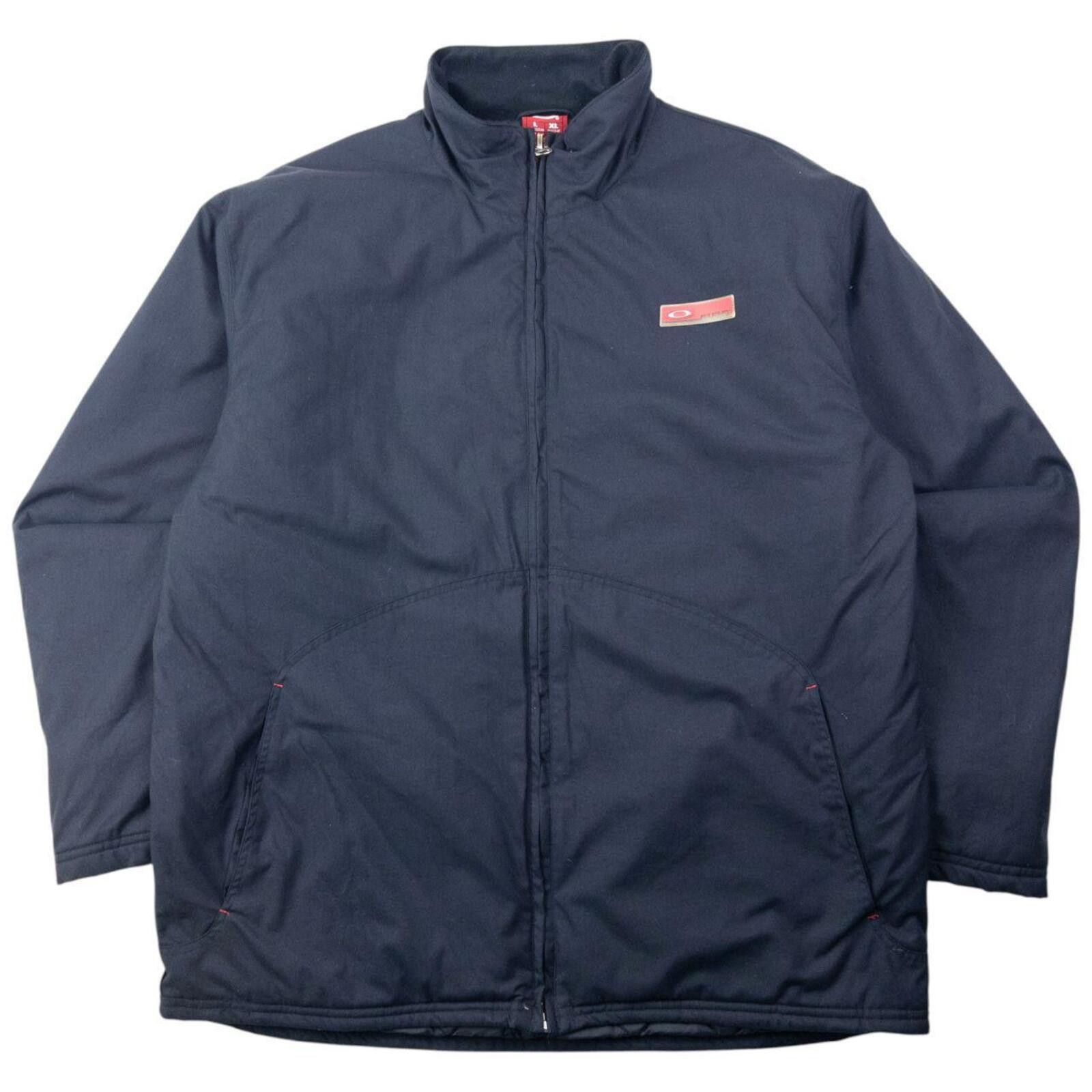 Oakley Vintage 90s Oakley Zip Up Padded Jacket Size L Size US L / EU 52-54 / 3 - 1 Thumbnail