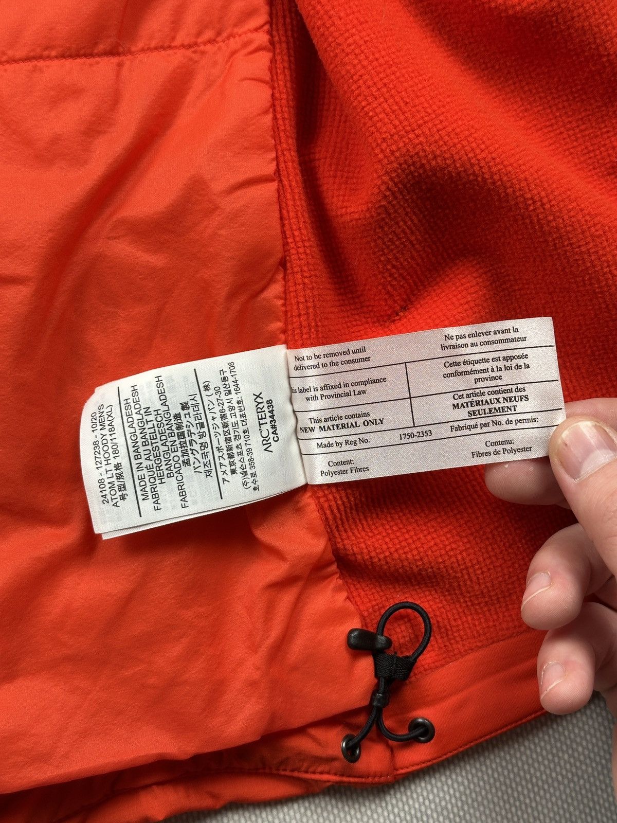 Arc'teryx Arc'Teryx Atom LT Hoody Orange Gorpcore Outdoor Jacket y2k Size US XL / EU 56 / 4 - 20 Thumbnail