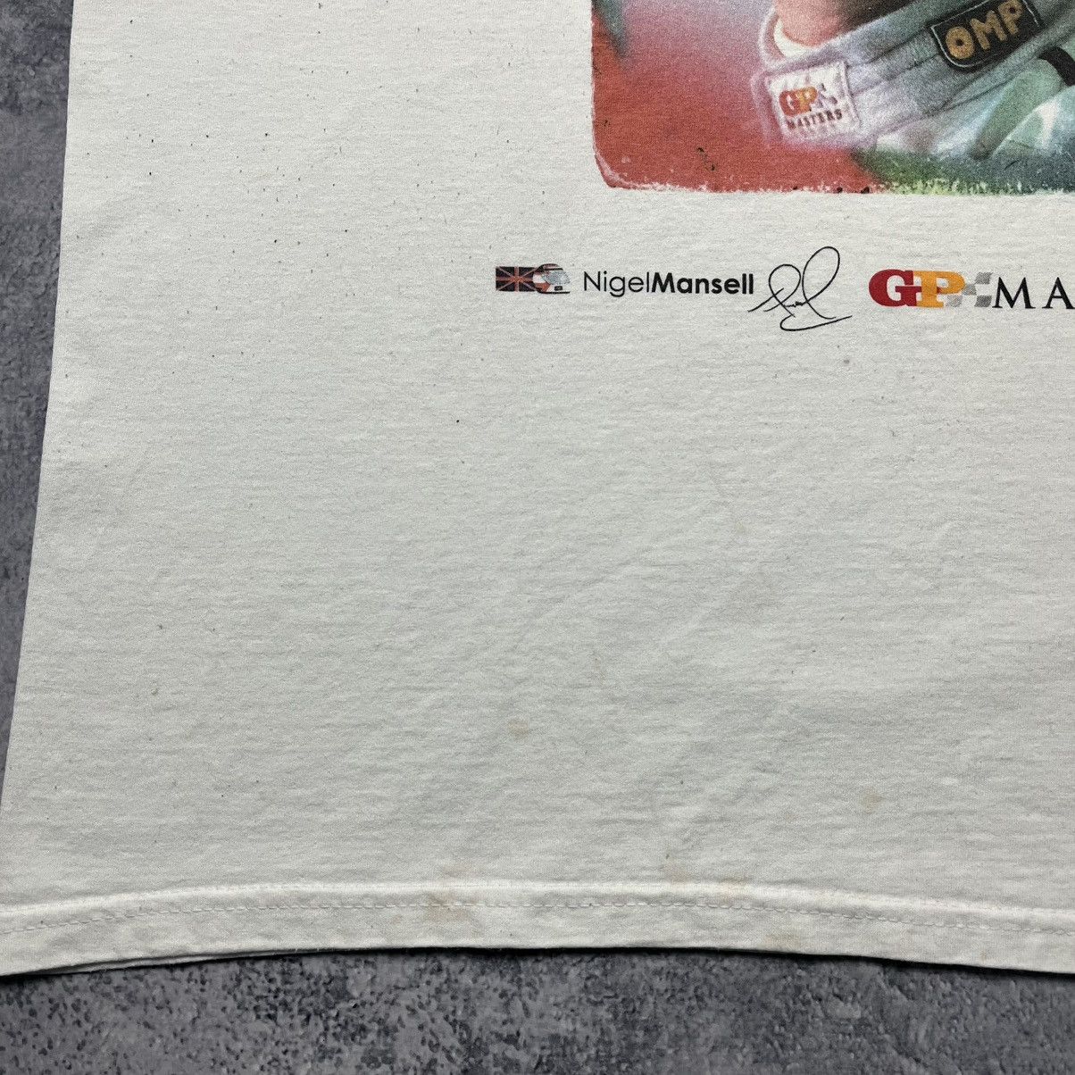 Formula 1 × Vintage Vintage Nigel Mansell Formula F1 Racing Driver Tee GP Master Size US L / EU 52-54 / 3 - 11 Thumbnail