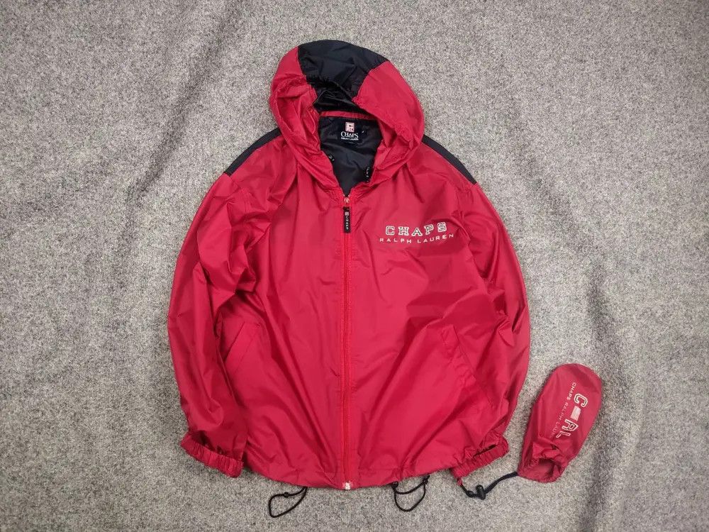 Polo Ralph Lauren Vintage Ralph lauren Chaps Light Windbreaker Big logo jacket Size US M / EU 48-50 / 2 - 1 Thumbnail