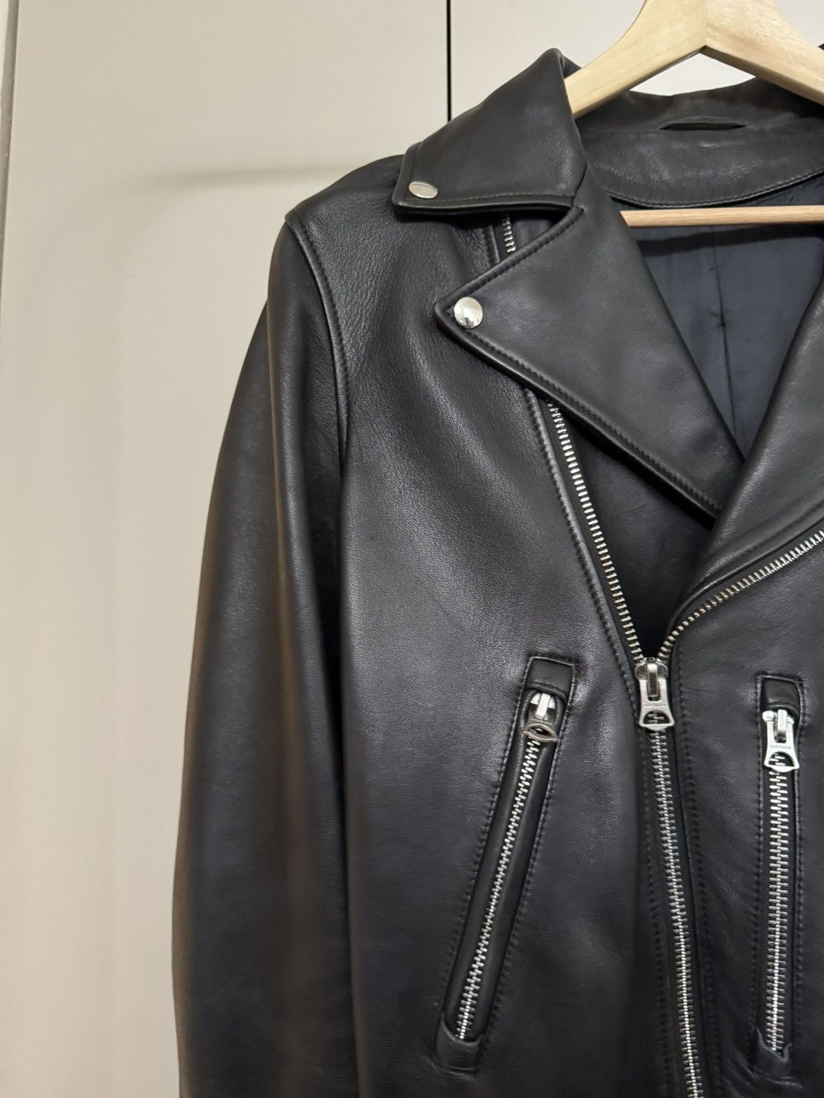 Acne Studios Nate clean oversized leather jacket Size US S / EU 44-46 / 1 - 3 Thumbnail