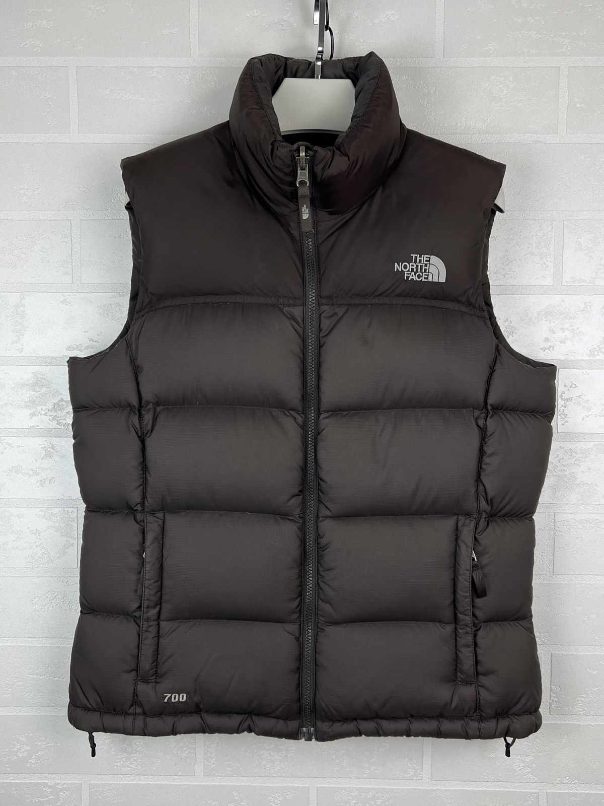 North offers Face 700 Nupse Puffer Vest Brown Size Large