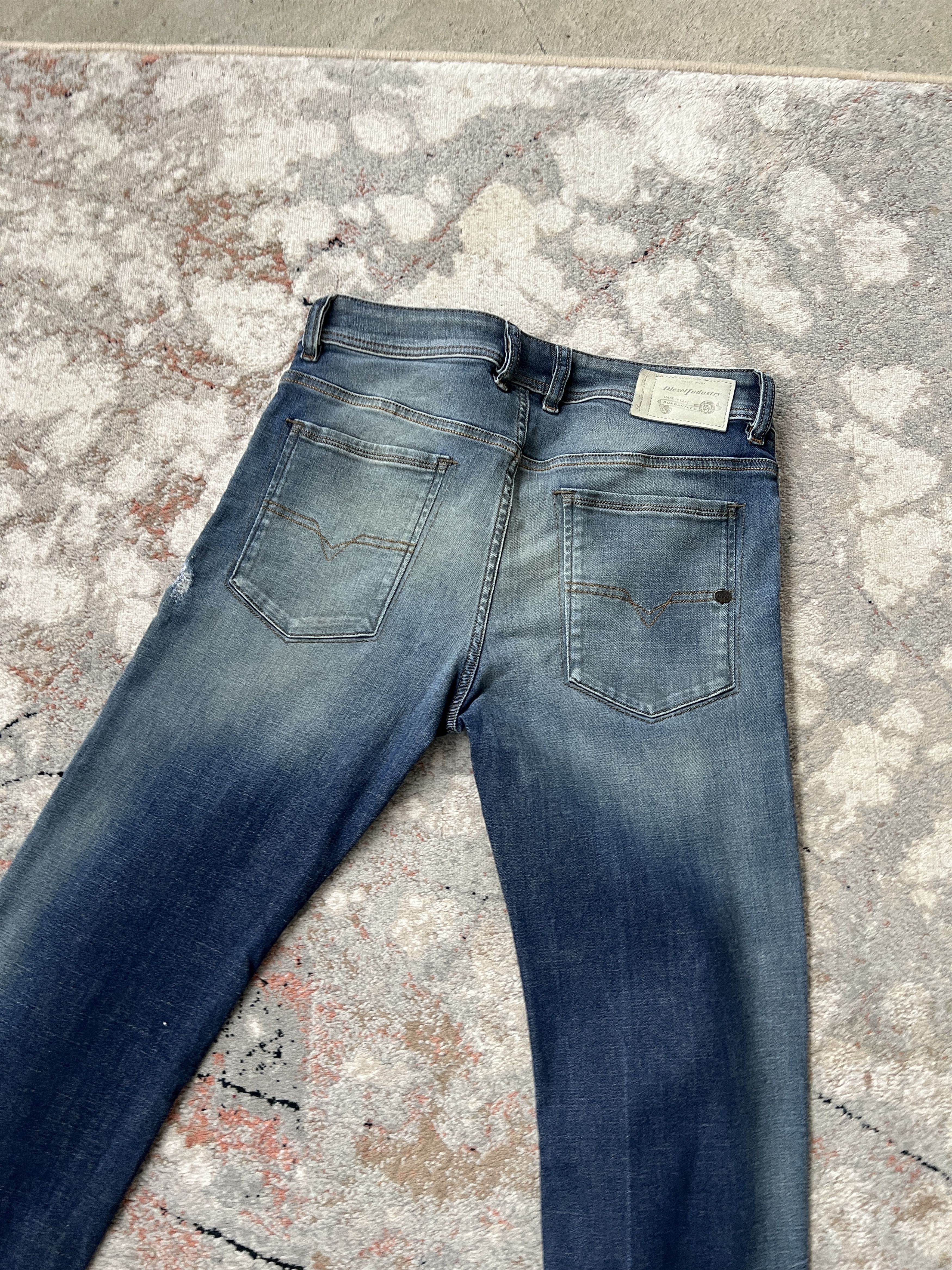 Diesel Diesel Sleenker Slim Skinny Jeans Size US 31 - 4 Thumbnail