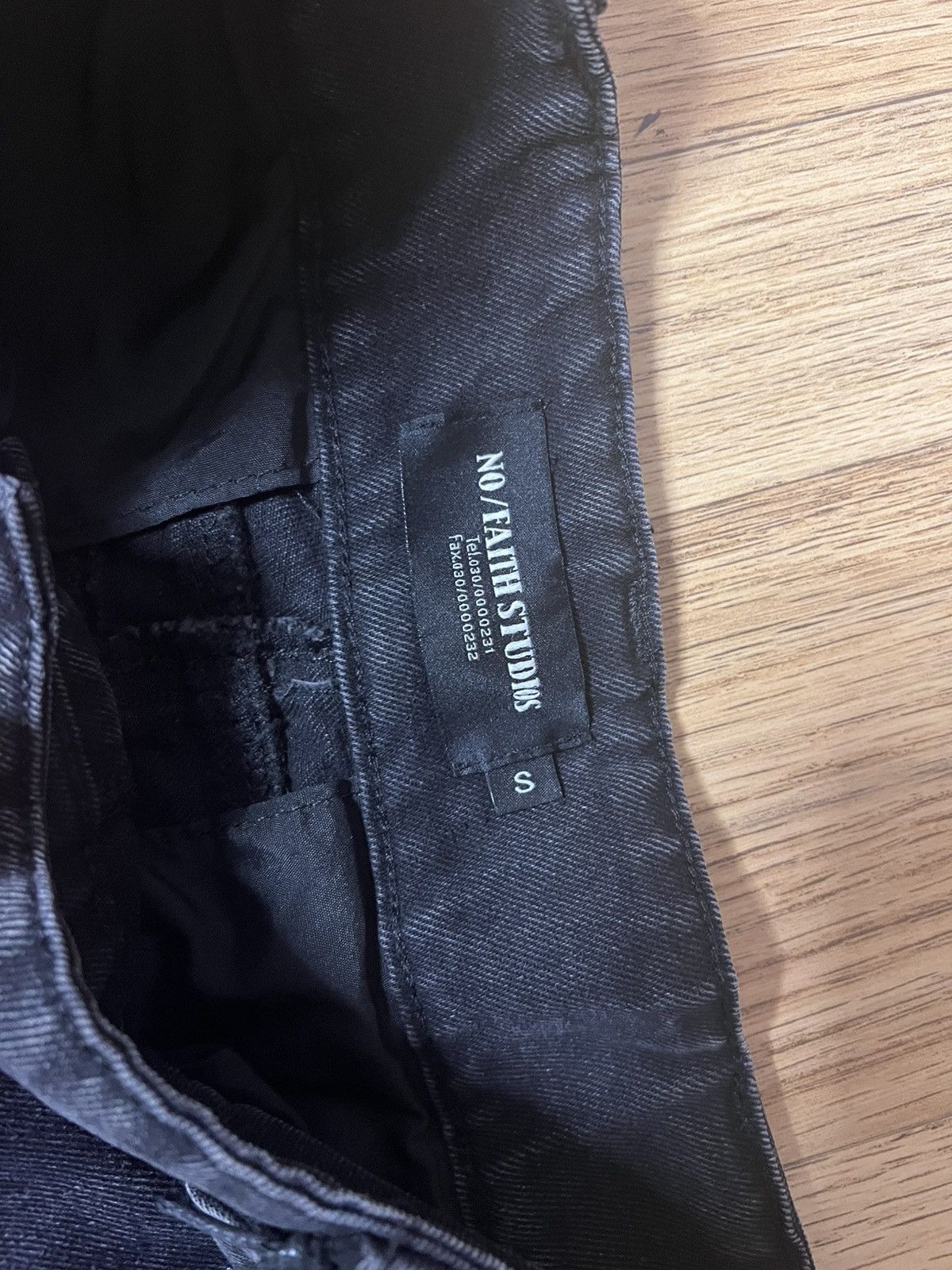 No Faith Studios No Faith Studios Denim Size US 28 / EU 44 - 5 Thumbnail