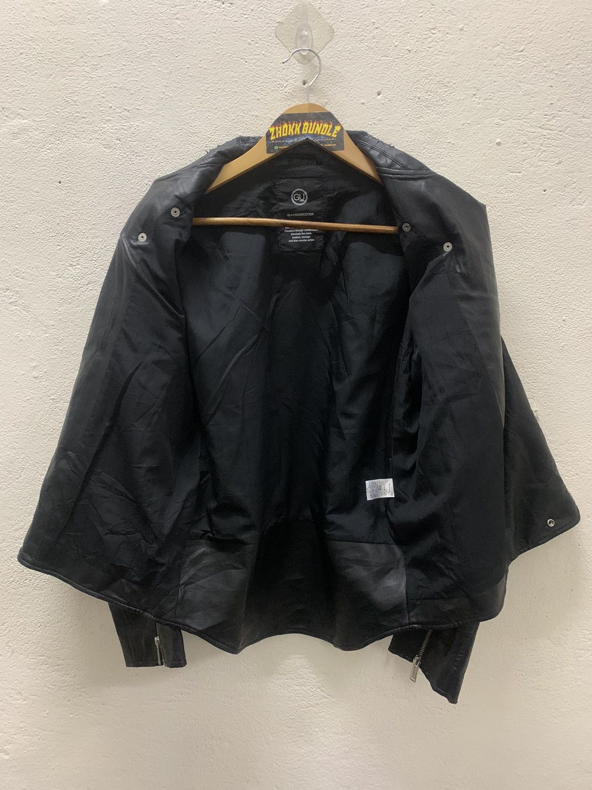 Undercover GU x Undercover Eliminate The Noise Synthetic Leater Size US XS / EU 42 / 0 - 4 Thumbnail