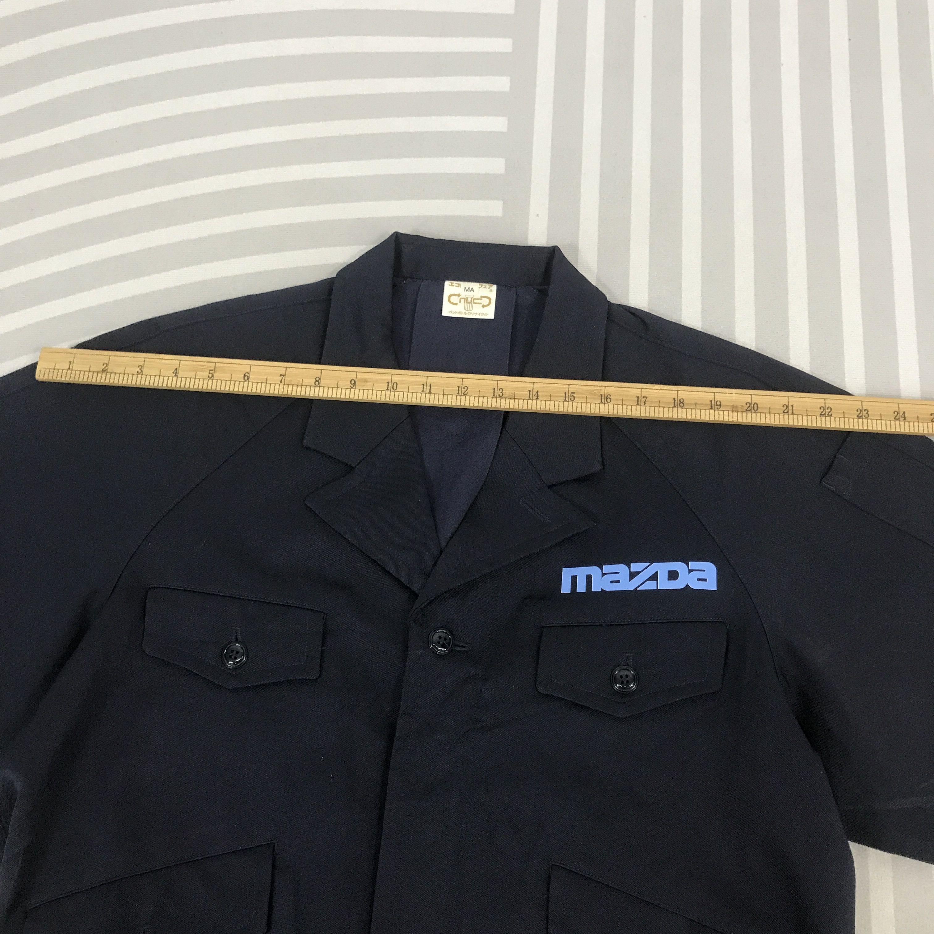 Japanese Brand × Vintage Vintage Mazda Racing Navy Bomber style custom Jacket Size US L / EU 52-54 / 3 - 5 Thumbnail