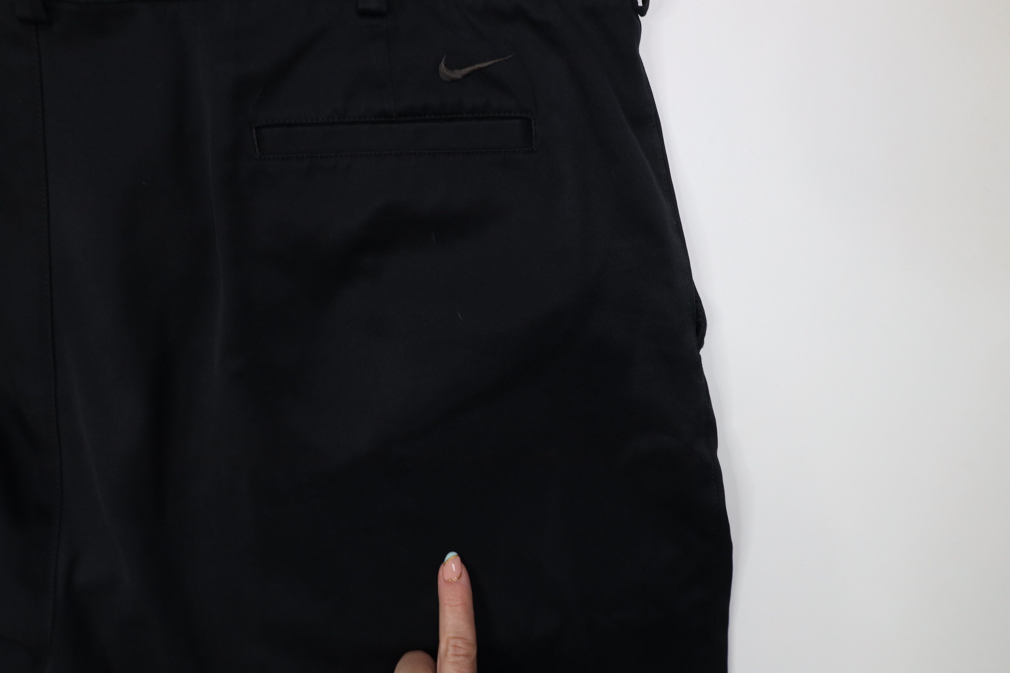 Nike Vintage Y2K Nike Golf Wide Leg Chino Pants Trousers Black Size US 40 / EU 56 - 13 Thumbnail