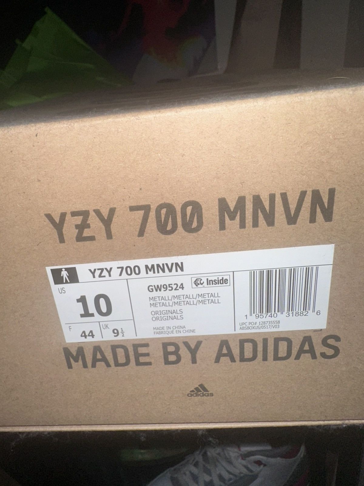 Yeezy Adidas Yeezy FOAM RNNR Mist Size US 10 / EU 43 - 3 Thumbnail