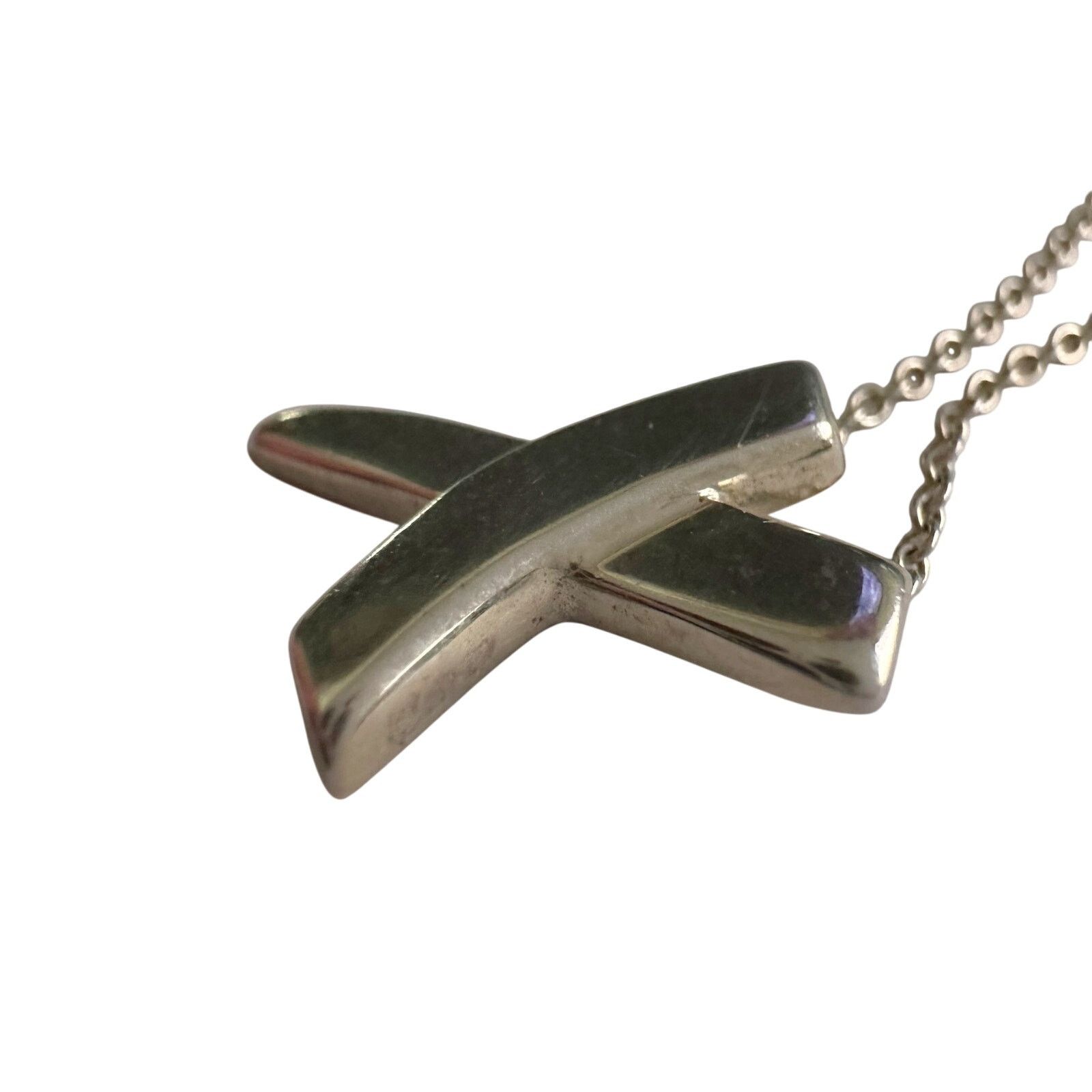 Tiffany & Co. Tiffany & Co. Paloma Picasso Graffiti X Necklace Sterling Size ONE SIZE - 6 Thumbnail