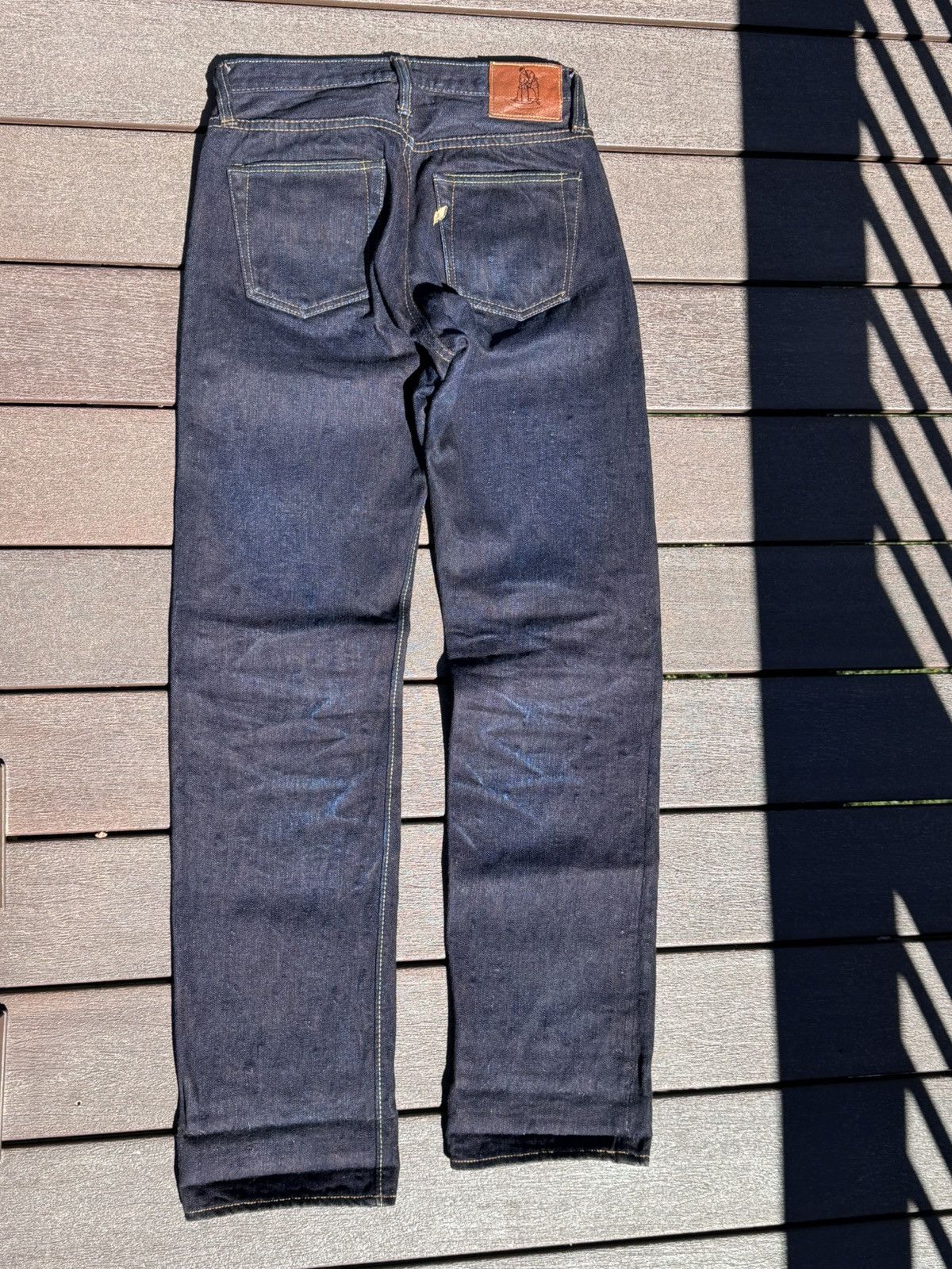 Pure Blue Japan PBJ PER-EX-003 "Persimmon Extra Slub" - Sz 31 Size US 31 - 2 Thumbnail