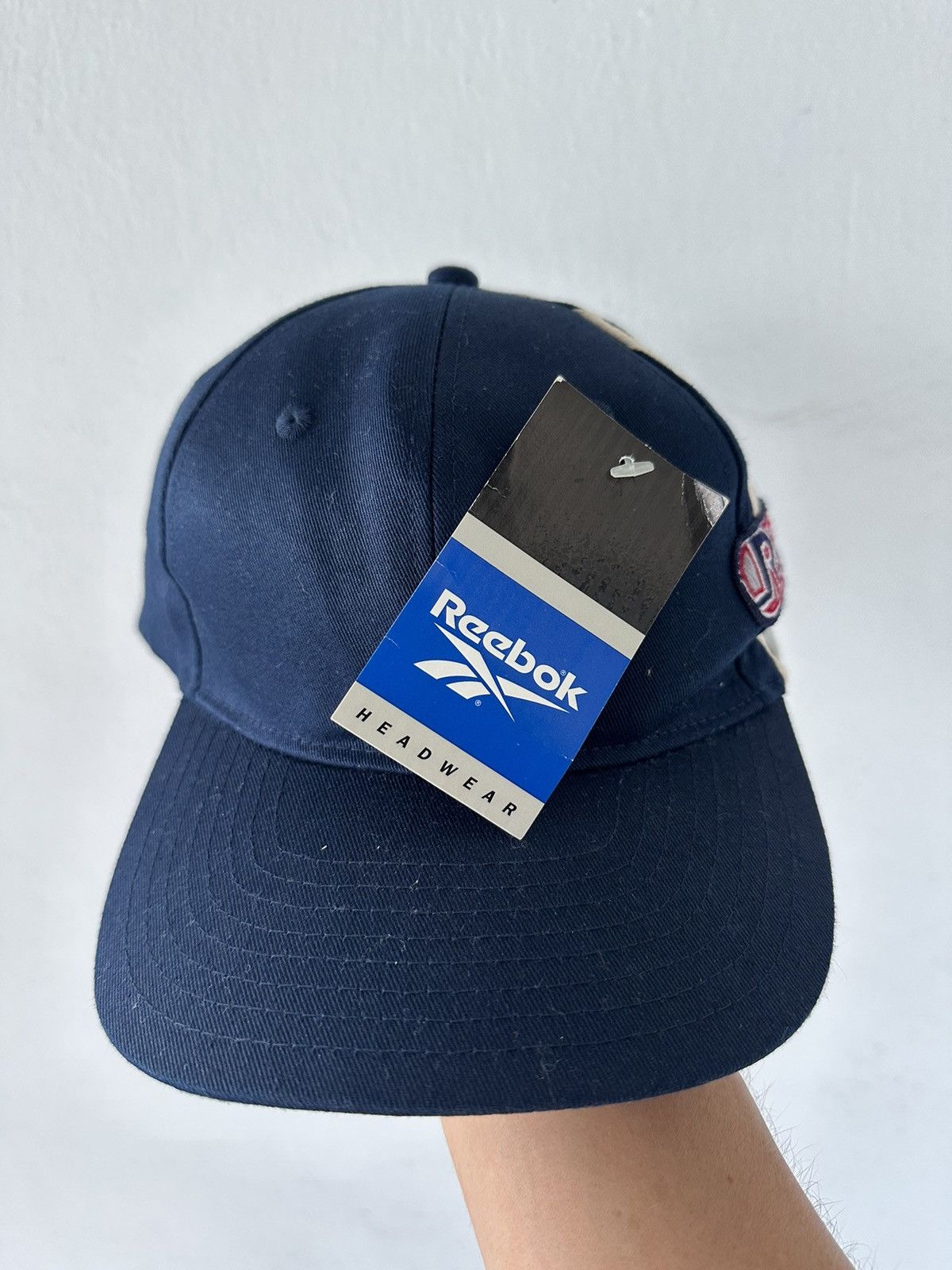 Reebok × Vintage Vintage 90s Reebok Embroidered Logo Hat Cap Size ONE SIZE - 2 Thumbnail