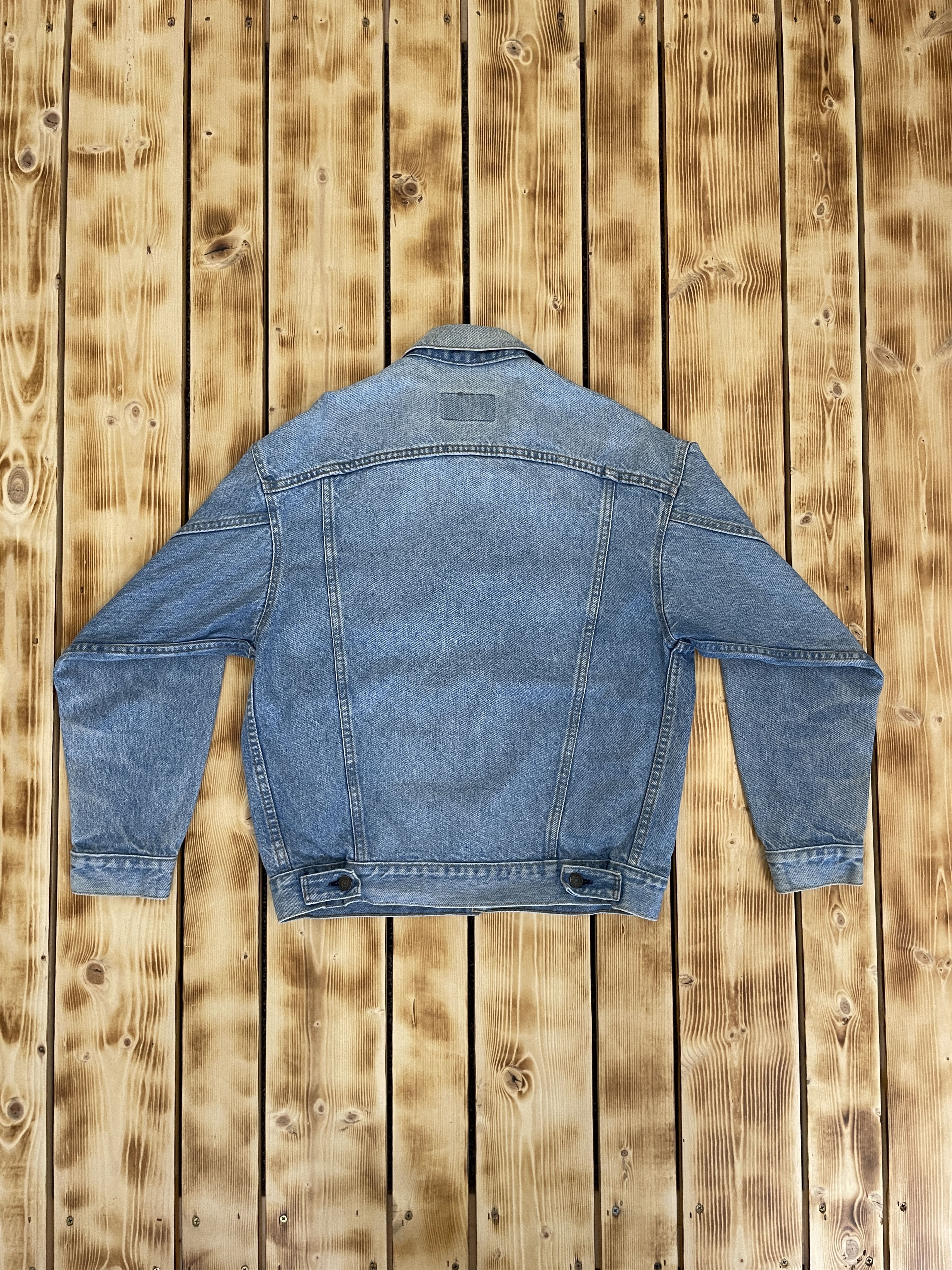 Levi's Vintage 80's Levis Denim Faded Trucker Jacket 70507 0214 Size US S / EU 44-46 / 1 - 13 Thumbnail