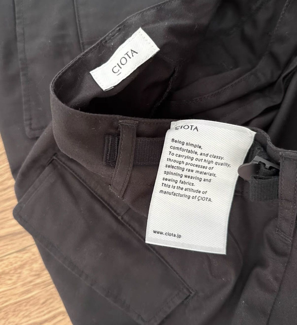 Ciota CIOTA CARGO PANTS Solid Color Cargo Jungle Pants Size US 36 / EU 52 - 3 Thumbnail