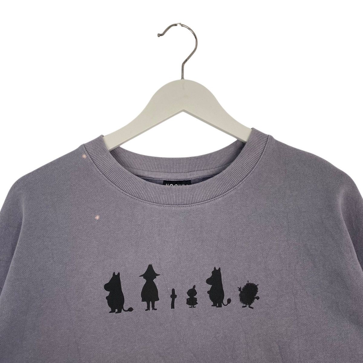 Vintage Vintage Moomin Sweatshirt Crewneck Big Logo Purple Size M Size US M / EU 48-50 / 2 - 4 Thumbnail