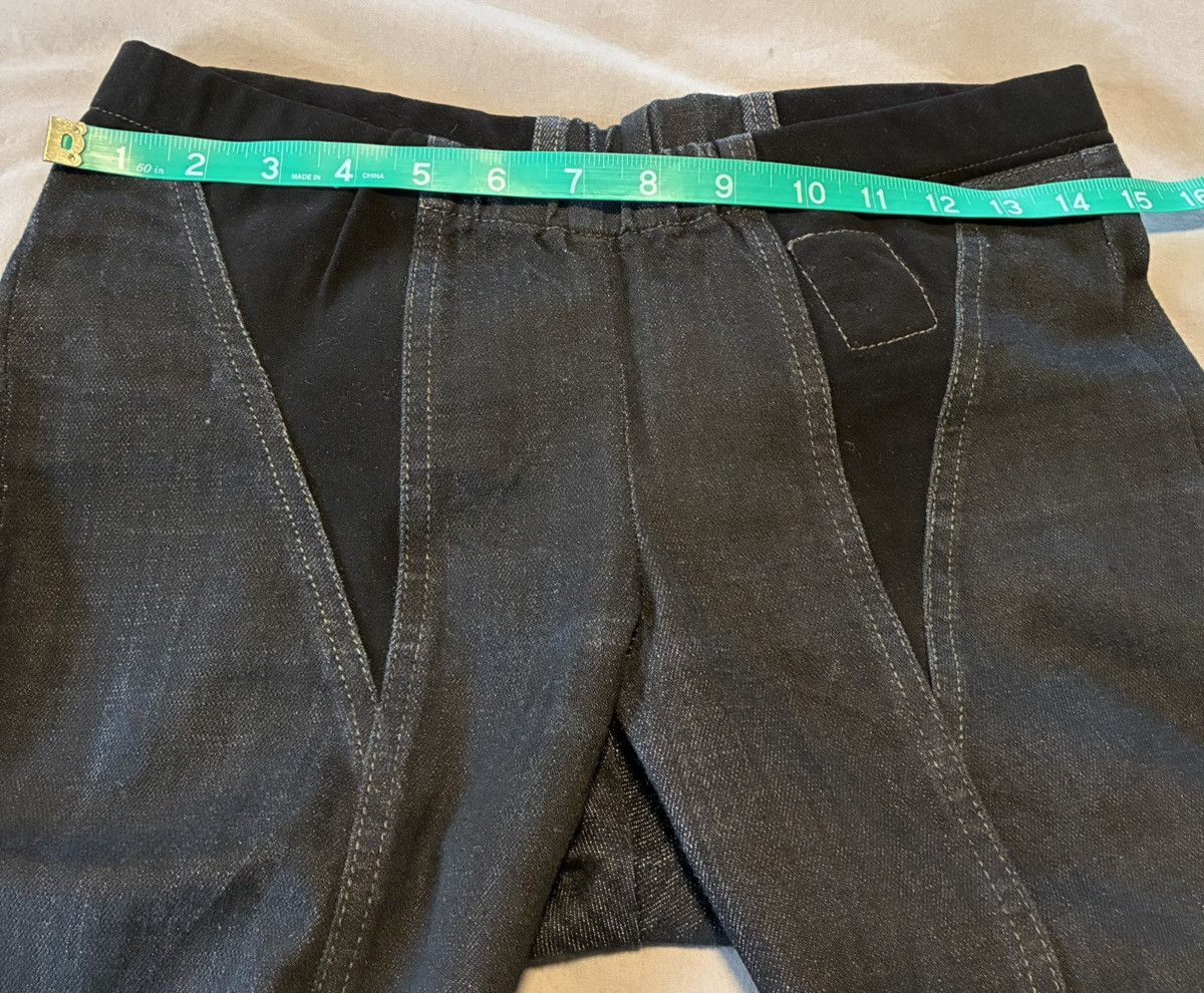 Rick Owens Rick Owens Black Stirrup-Style jeans style leggings Size US 30 / EU 46 - 14 Thumbnail