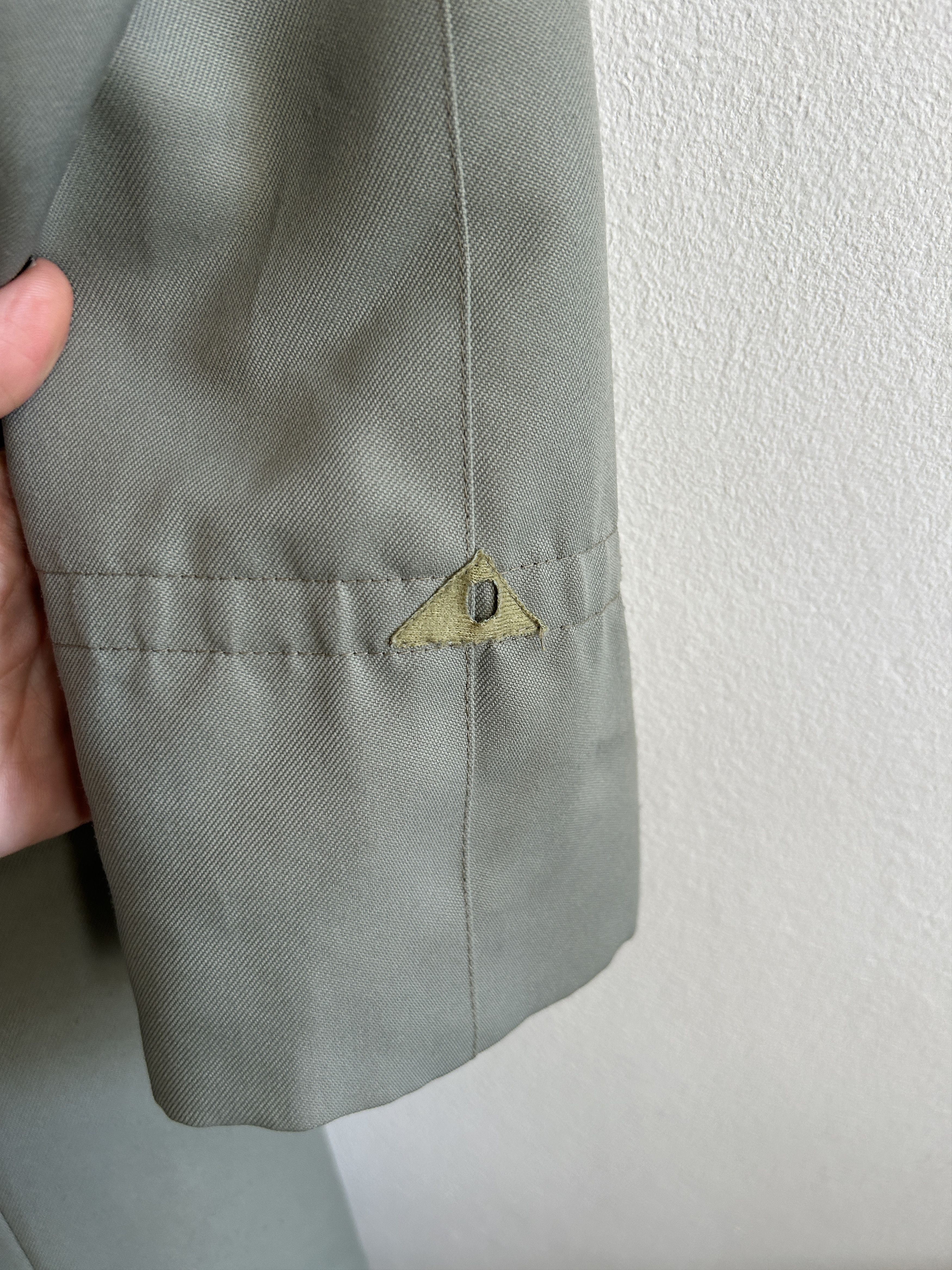 Vintage Vintage 70s Sage Green Sherpa Lined Coat Size M / US 6-8 / IT 42-44 - 14 Thumbnail