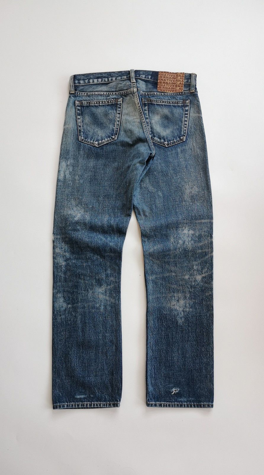 Sugar Cane RNATIVE Japan Faded Denim Jeans Size US 30 / EU 46 - 6 Thumbnail