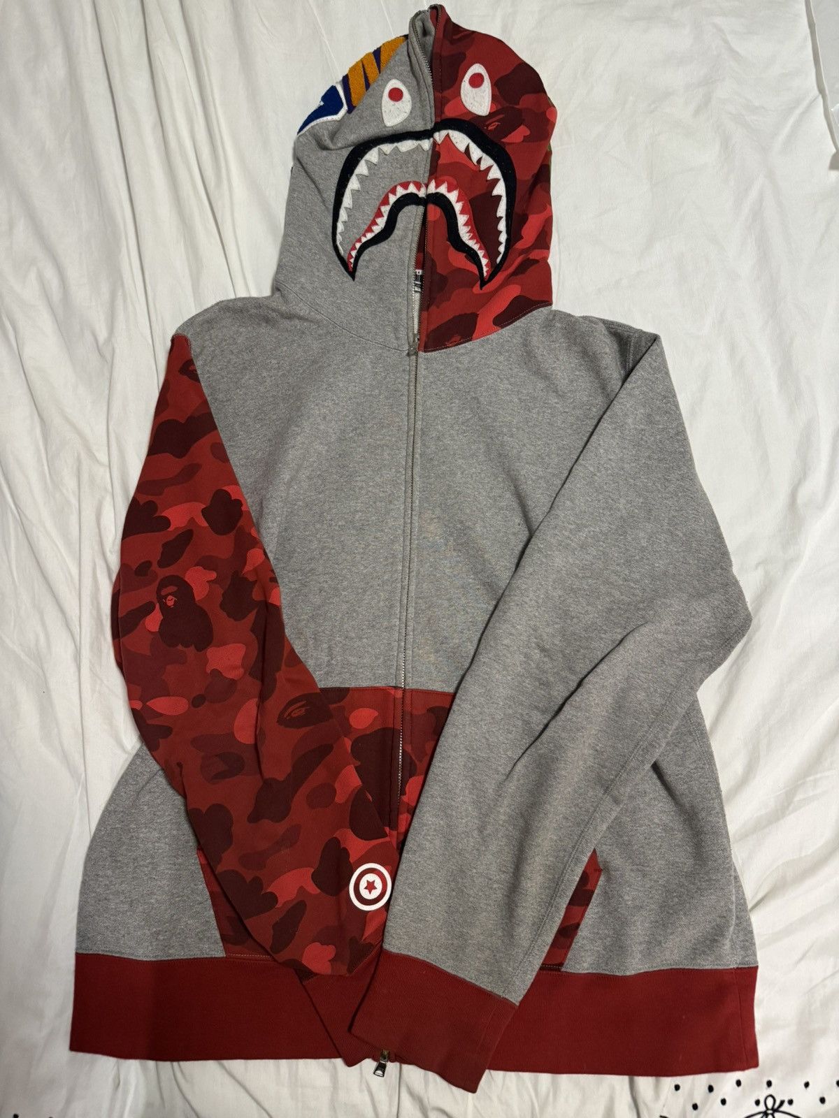 Bape A bathing ape full zip men Xl Size US XL / EU 56 / 4 - 1 Thumbnail