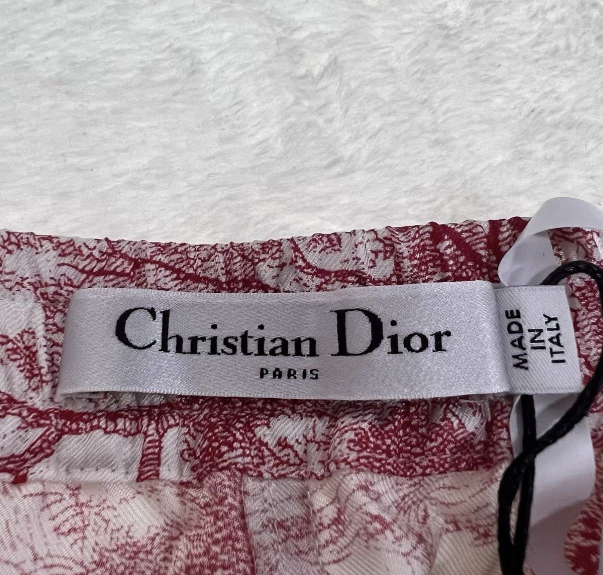 Dior Dior Silk Twill Animal Print Shorts J41 Size 27" / US 4 / IT 40 - 3 Thumbnail