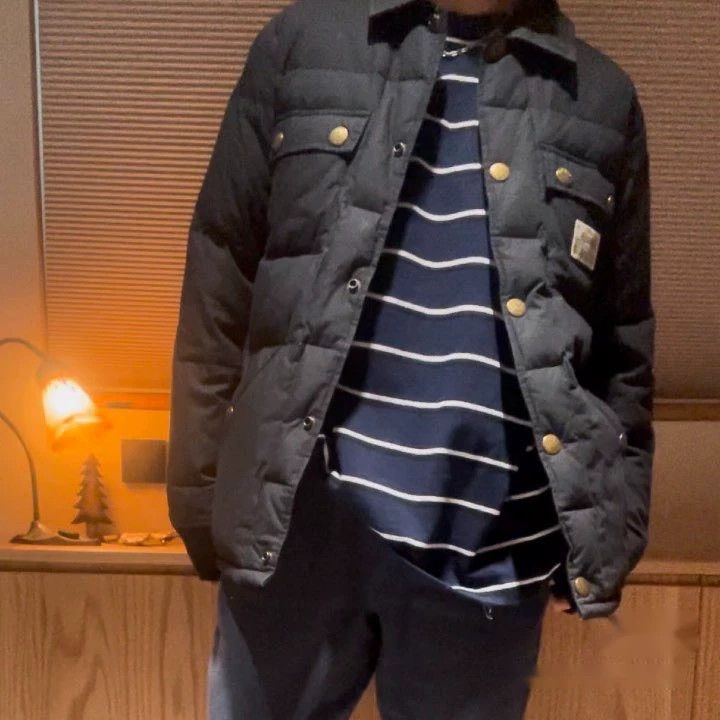 Neighborhood NEIGHBORHOOD Early Shirt Padded Down Jacket S Cord Collar Size US S / EU 44-46 / 1 - 9 Thumbnail