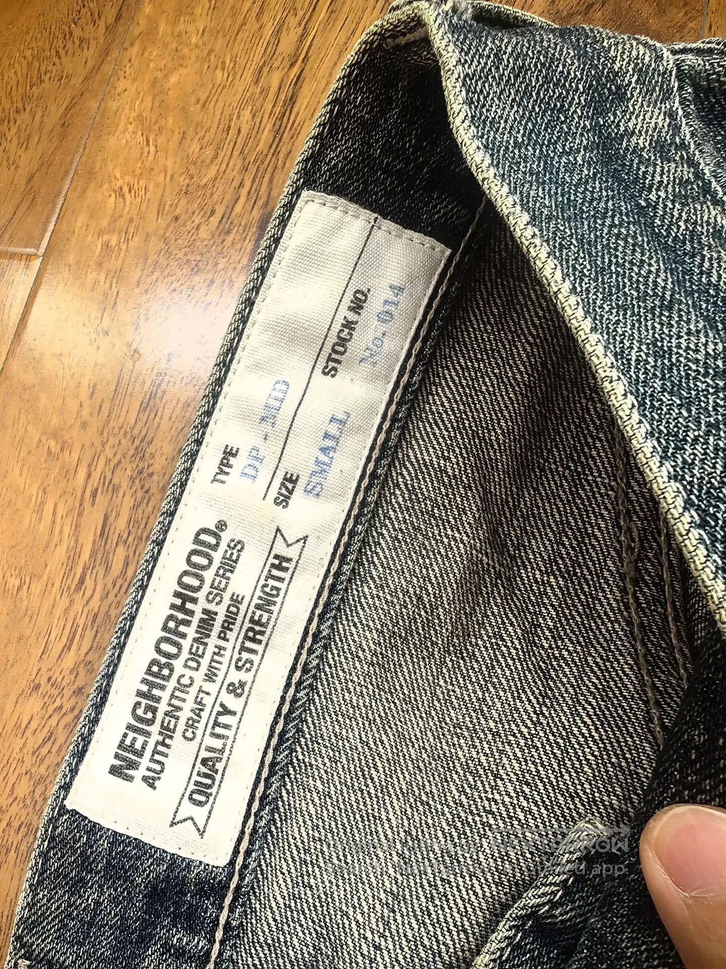 Neighborhood Neighborhood Ramones DIY Denim Jeans. Size US 32 / EU 48 - 4 Thumbnail
