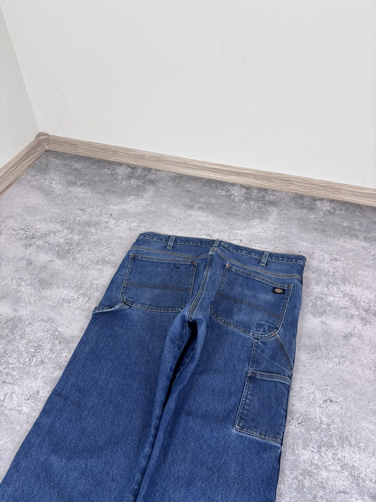 Dickies Dickies Men’s Carpenter Denim Jeans Flex Relaxed Straight Size US 38 / EU 54 - 6 Thumbnail