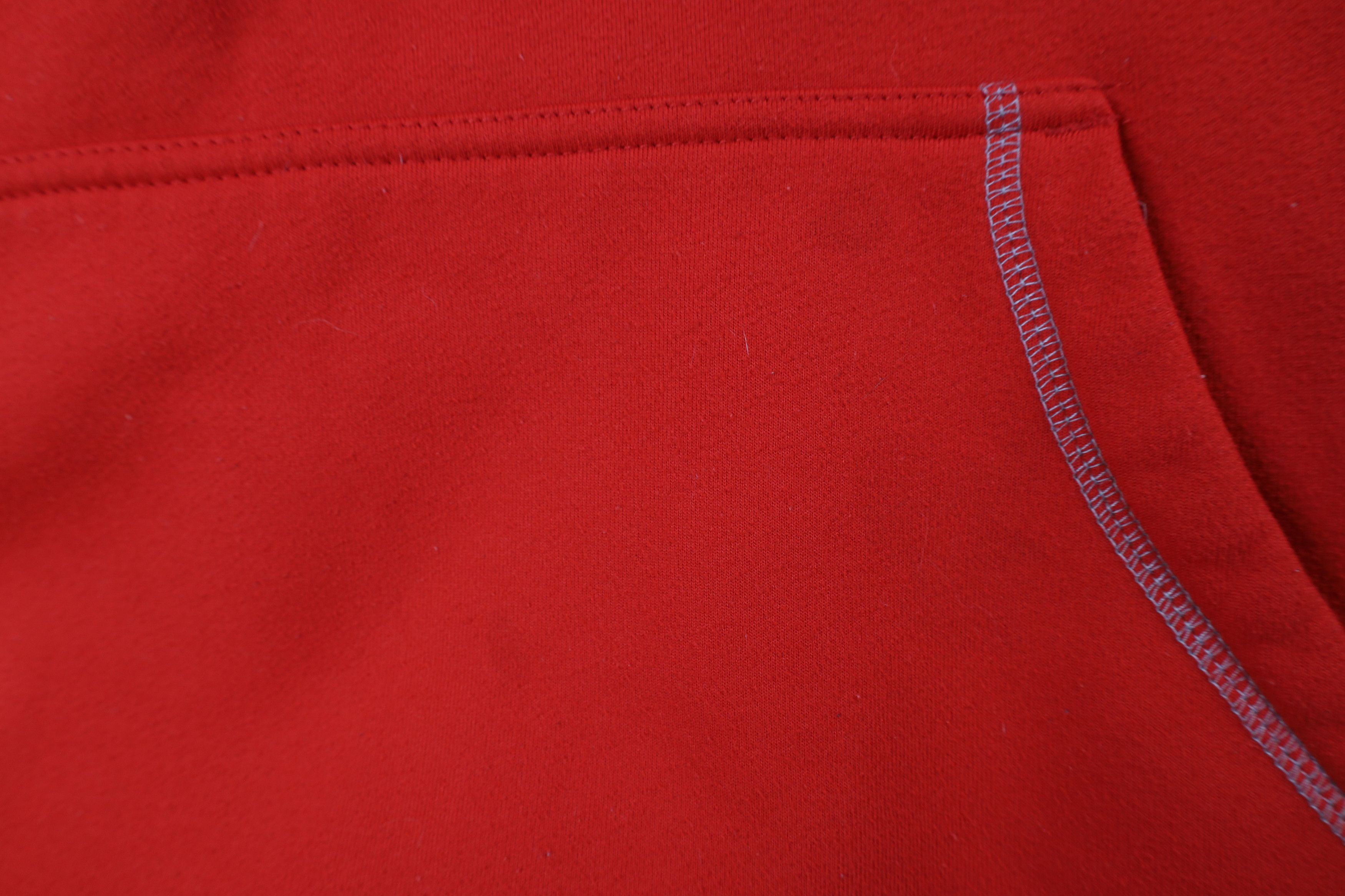Vintage Vintage 90s Ohio State University Hoodie Sweatshirt Red Size US XL / EU 56 / 4 - 6 Thumbnail