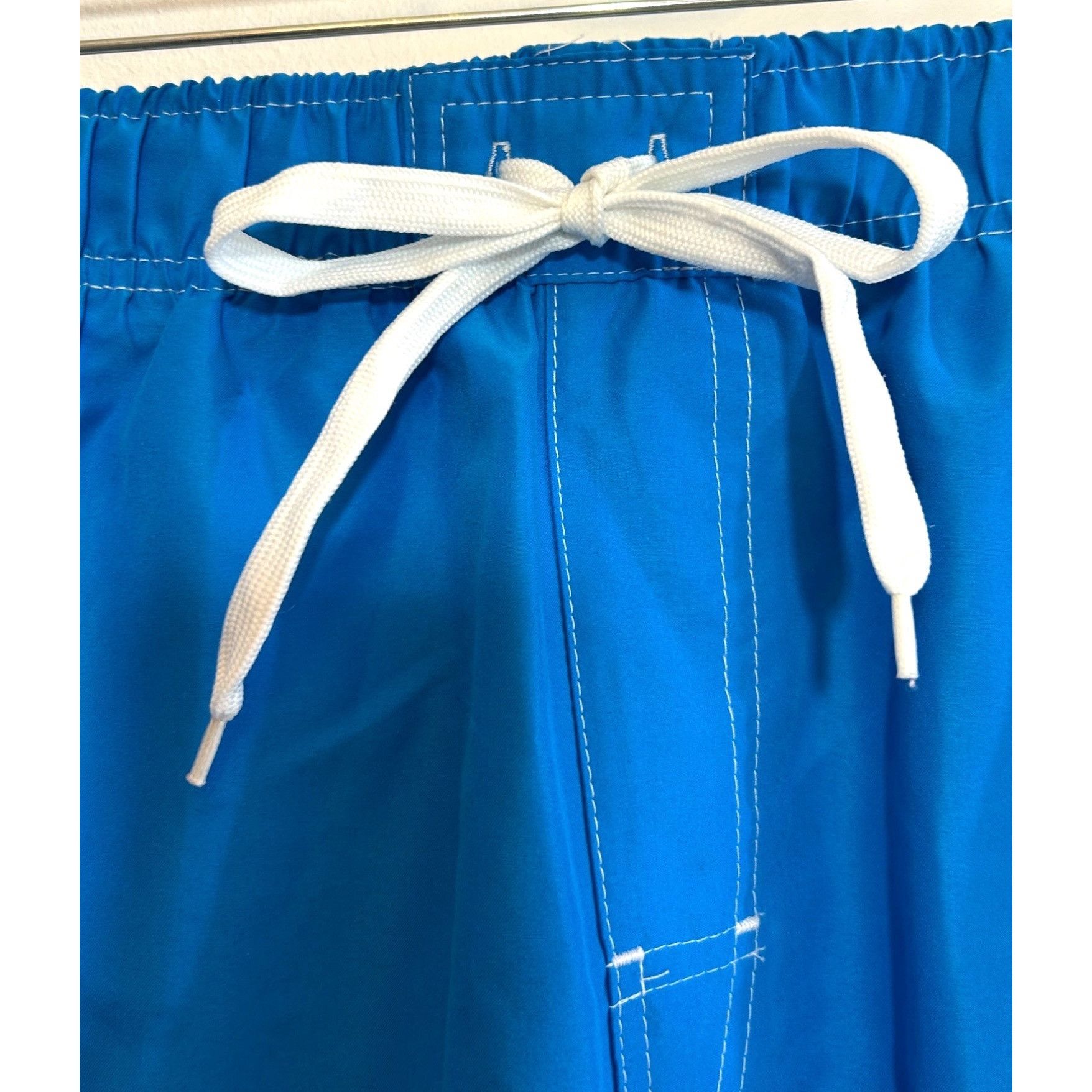 Beverly Hills Polo Club Beverly Hills Polo Club Men’s Swim Trunks M Blue White Trim Size US 32 / EU 48 - 3 Thumbnail