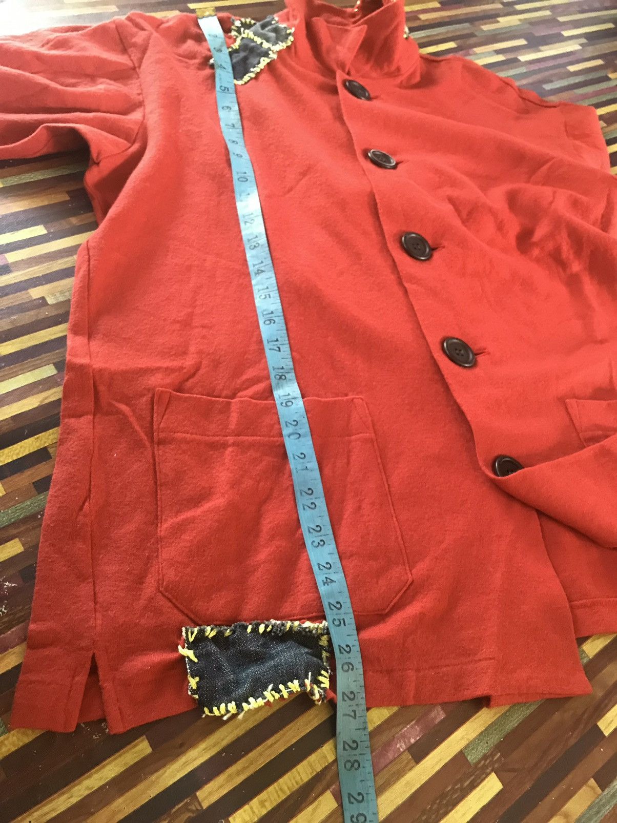 Yohji Yamamoto 🔥🔥🔥VTG YOHJI YAMAMOTO WOOL PACTCH HOMEMADE Size US L / EU 52-54 / 3 - 10 Thumbnail