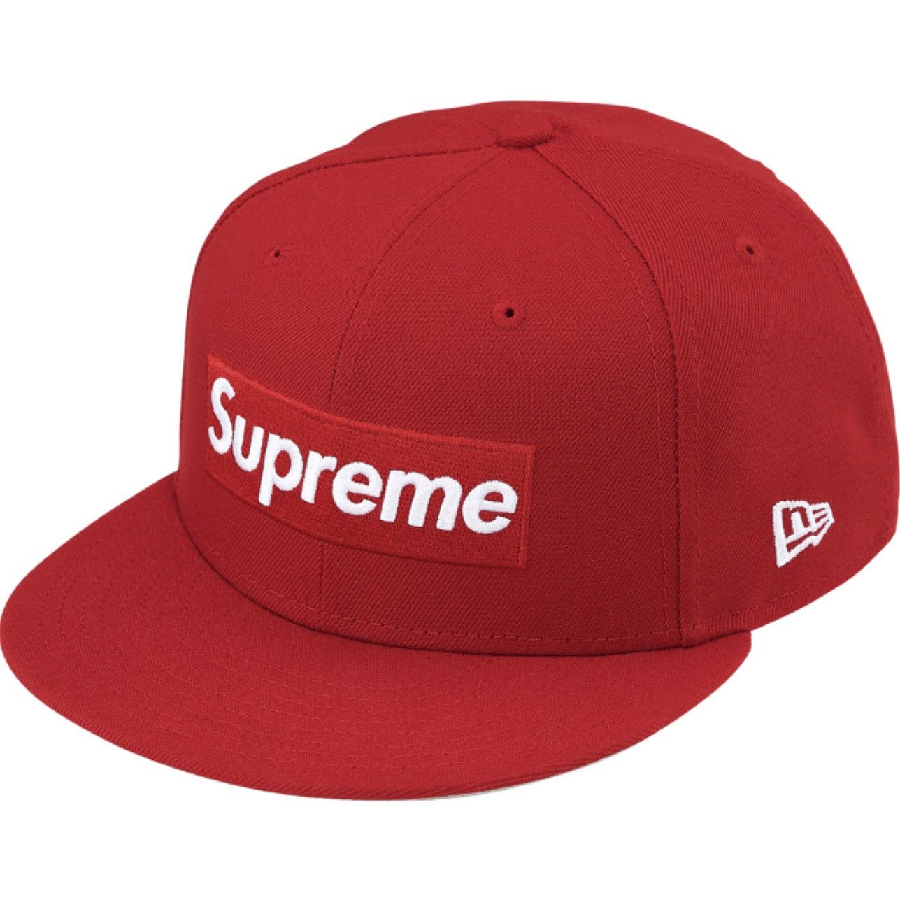 New Era × Supreme Supreme Championship Box Logo Fitted Hat Red Deadstock Size ONE SIZE - 2 Thumbnail