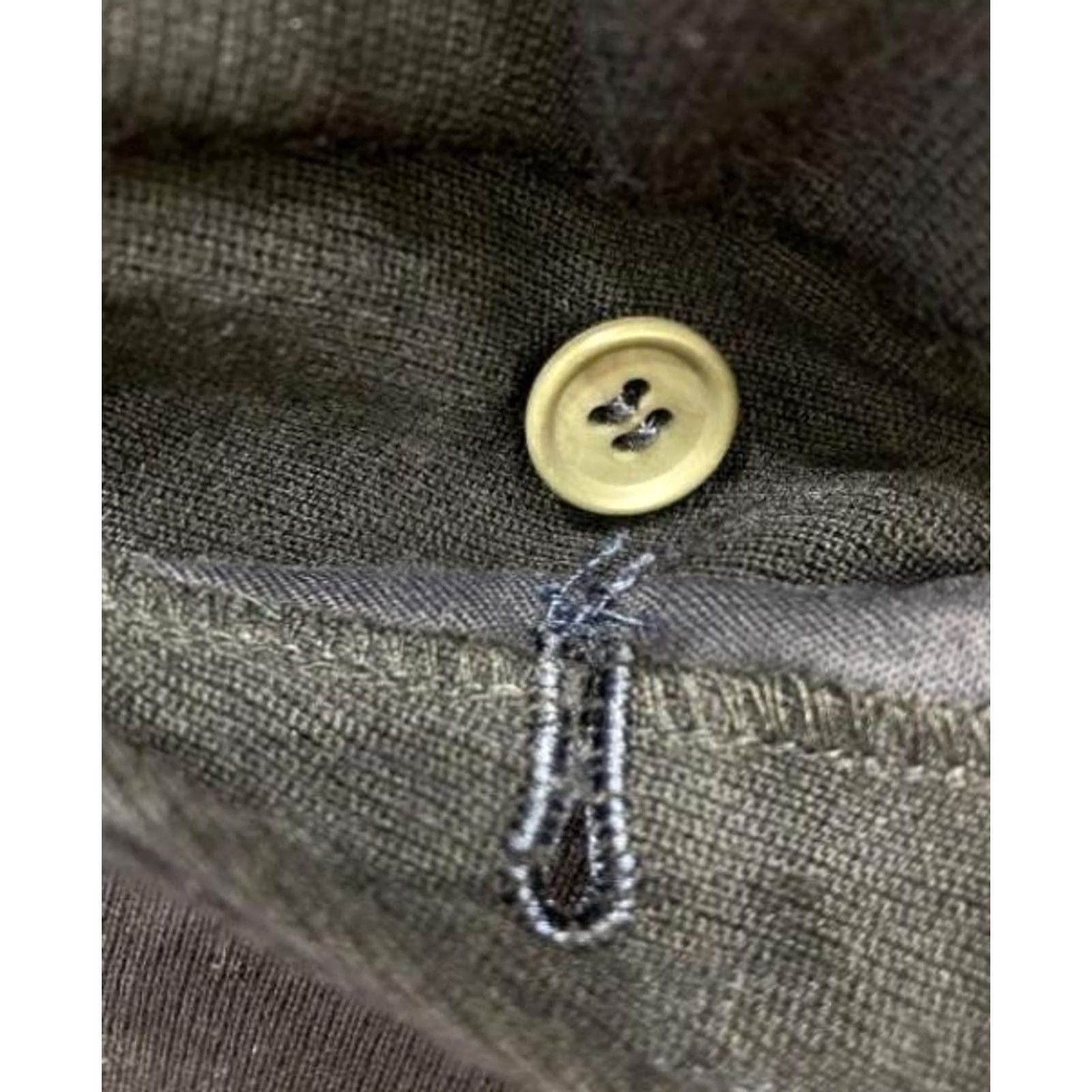 Issey Miyake ISSEY MIYAKE MEN PANTS SIZE L NAVY WOOL WIDE TAPERED LONG LENGTH USED Size US 33 - 6 Thumbnail